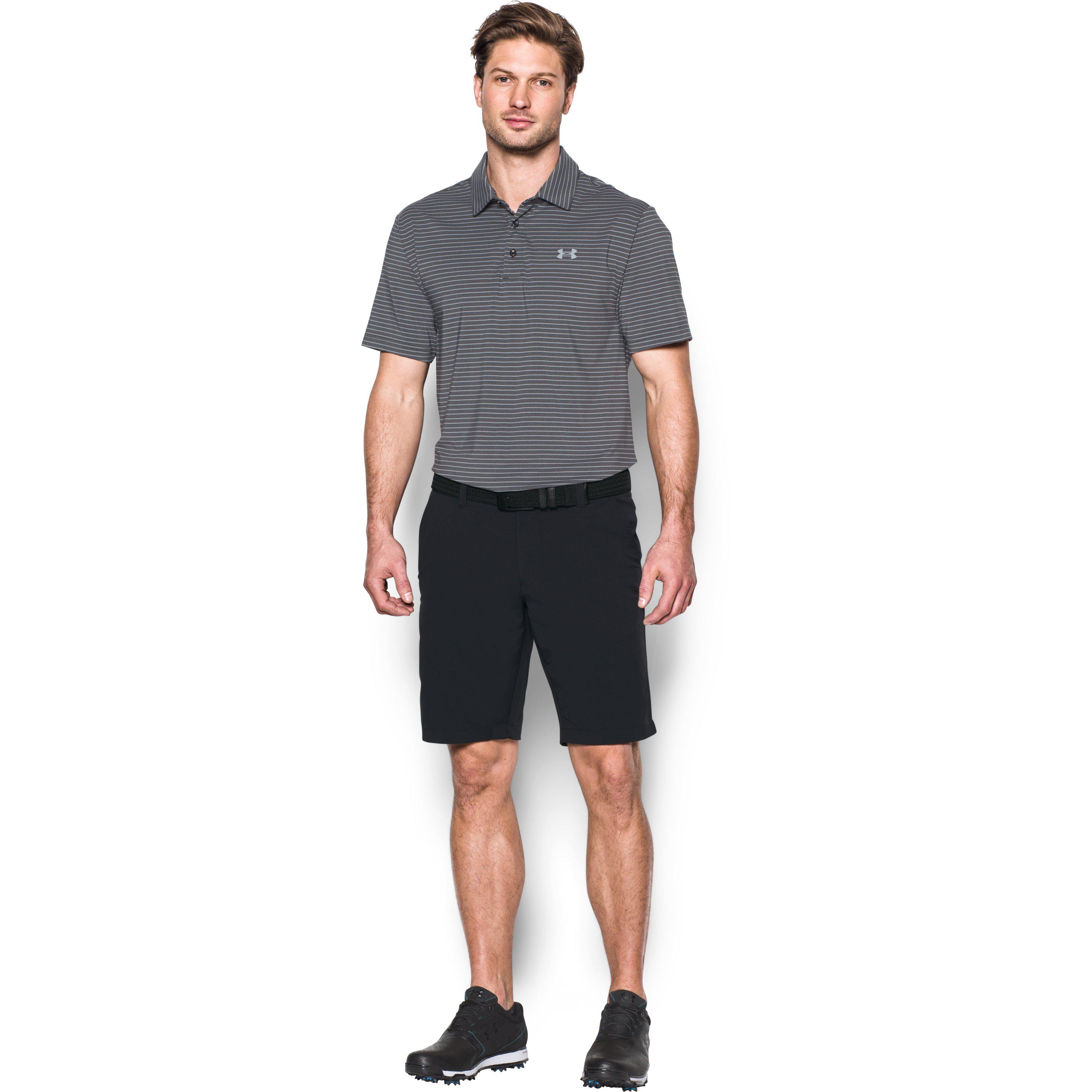 under armour match play tapered shorts