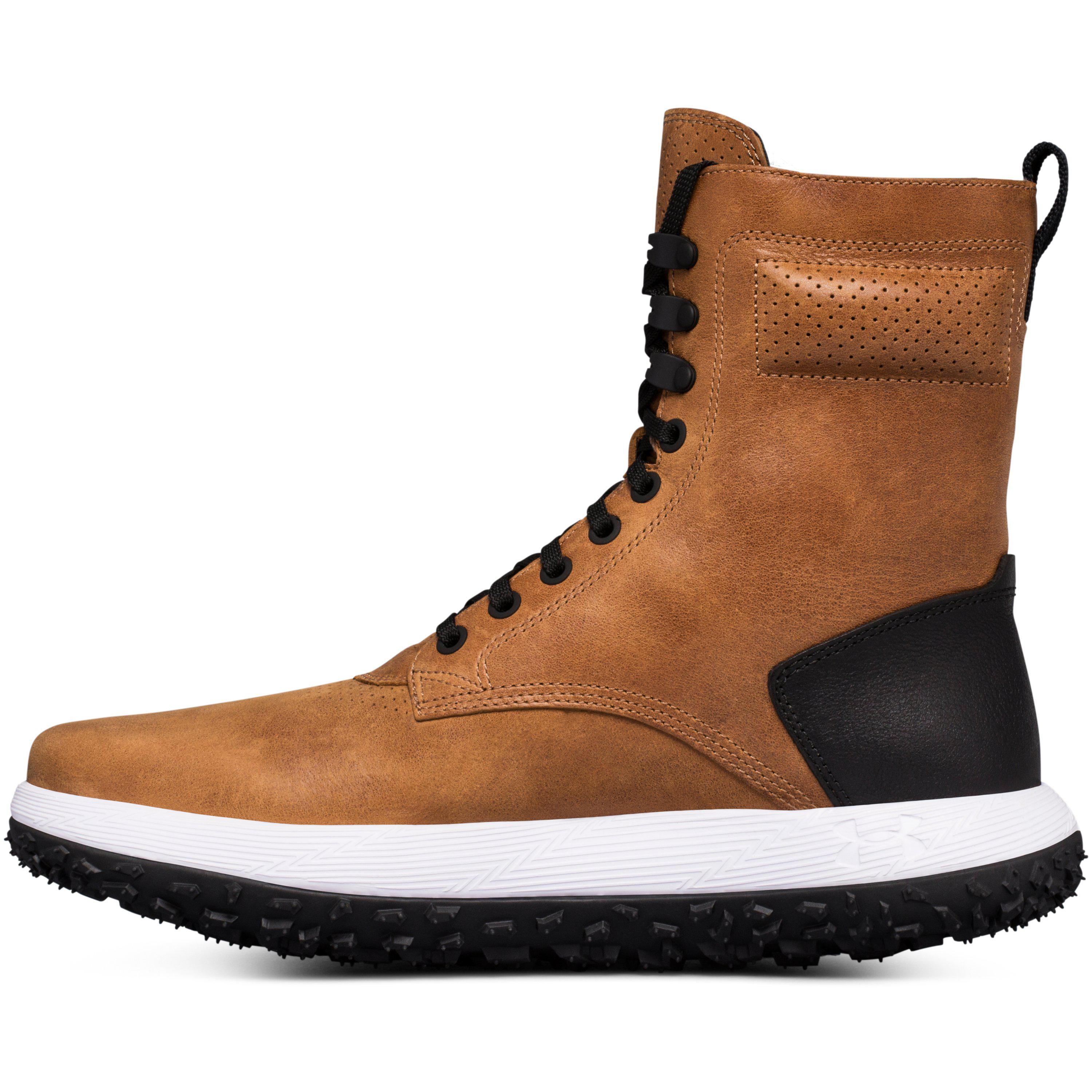 Under Armour Leather Men's Uas Rlt Fat Tire Sherpa Boots in Brown for Men |  Lyst