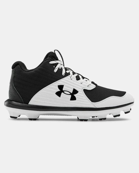 Under Armour Ua Yard Mid Tpu Baseball Cleats in Black for Men | Lyst