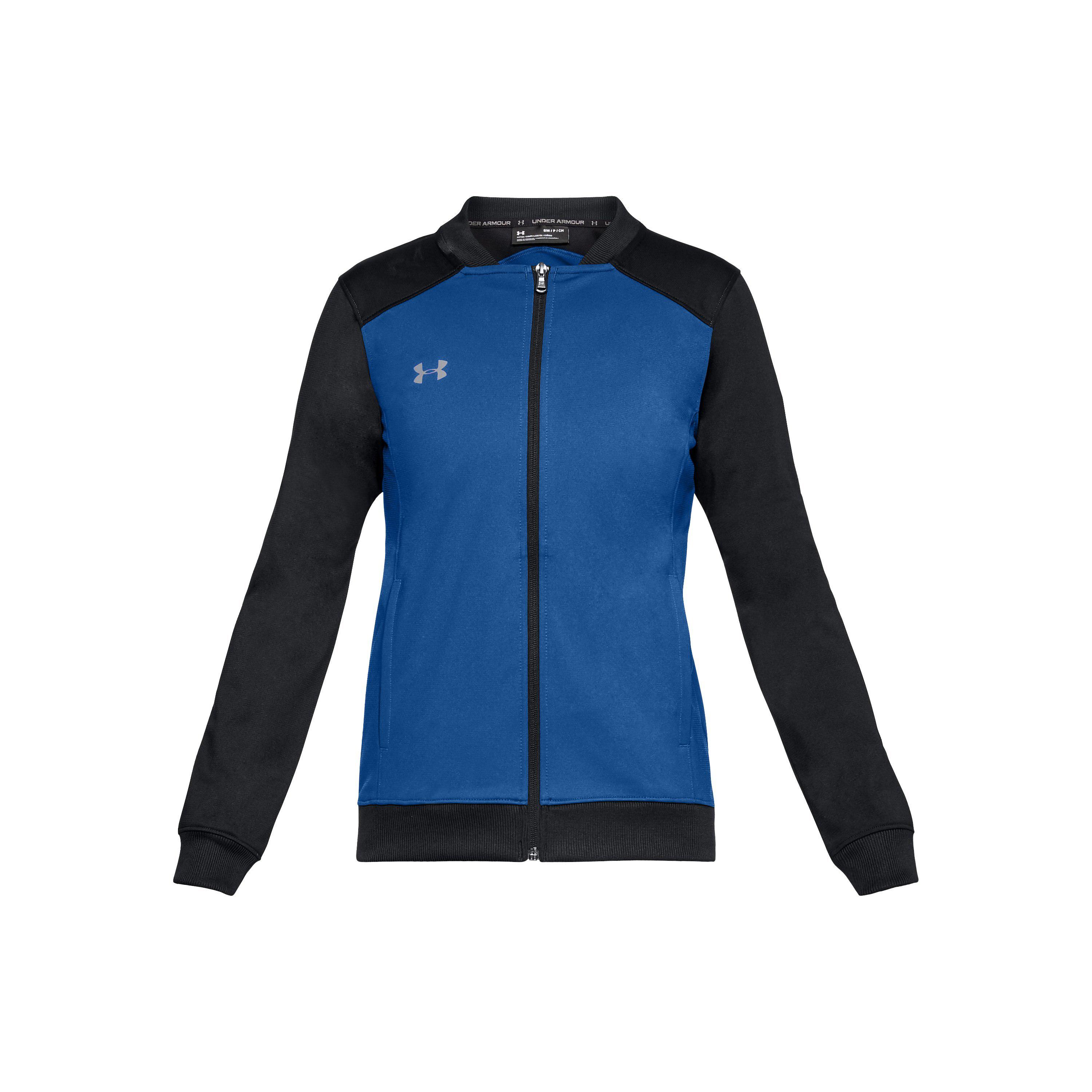 royal blue under armour jacket