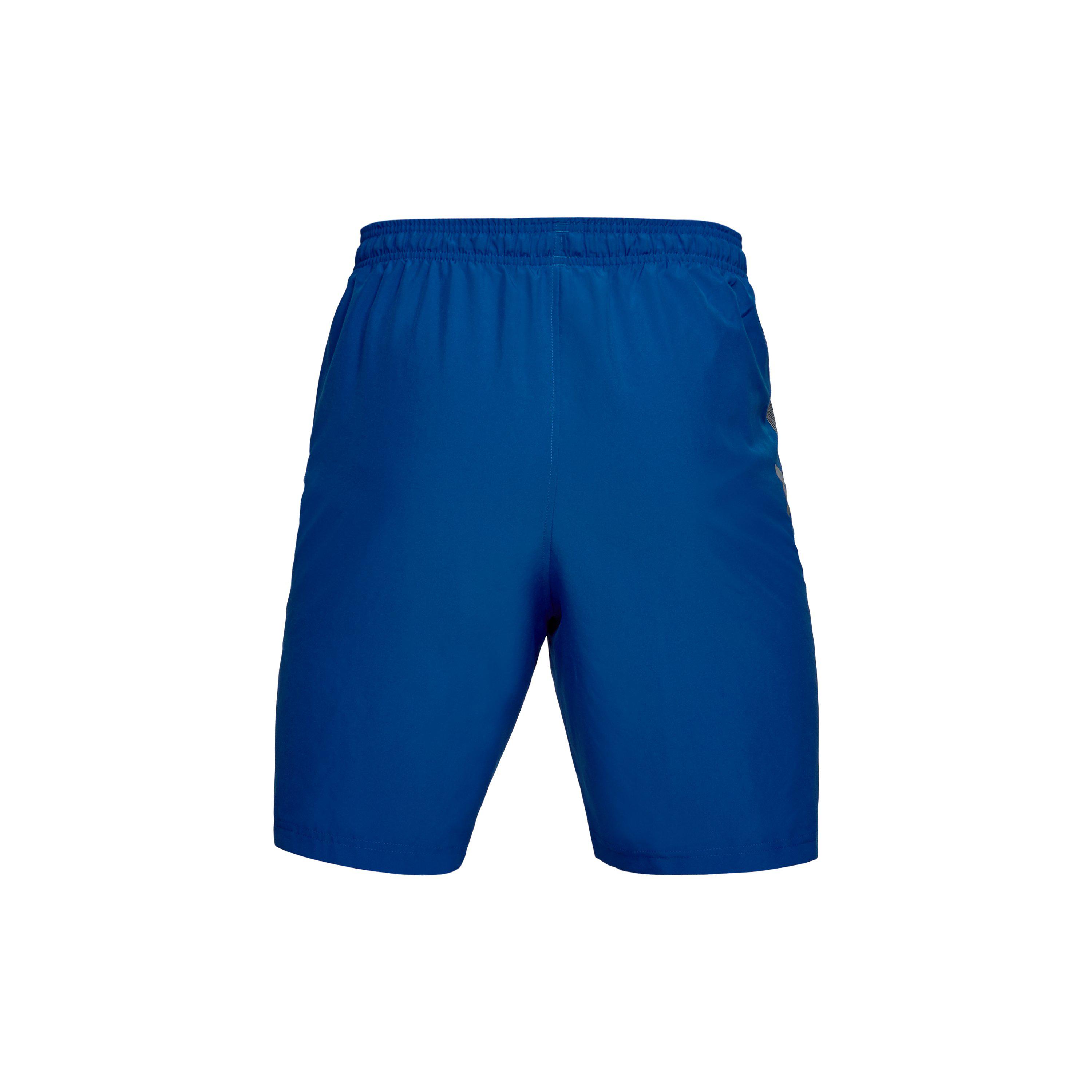 men's ua woven graphic wordmark shorts