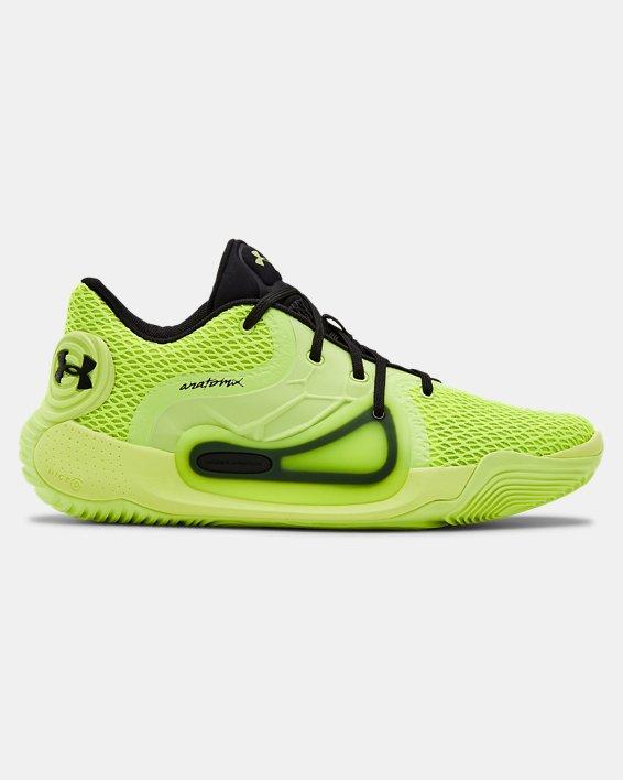Under Armour Adult Ua Spawn 2 Basketball Shoes in Yellow for Men - Lyst