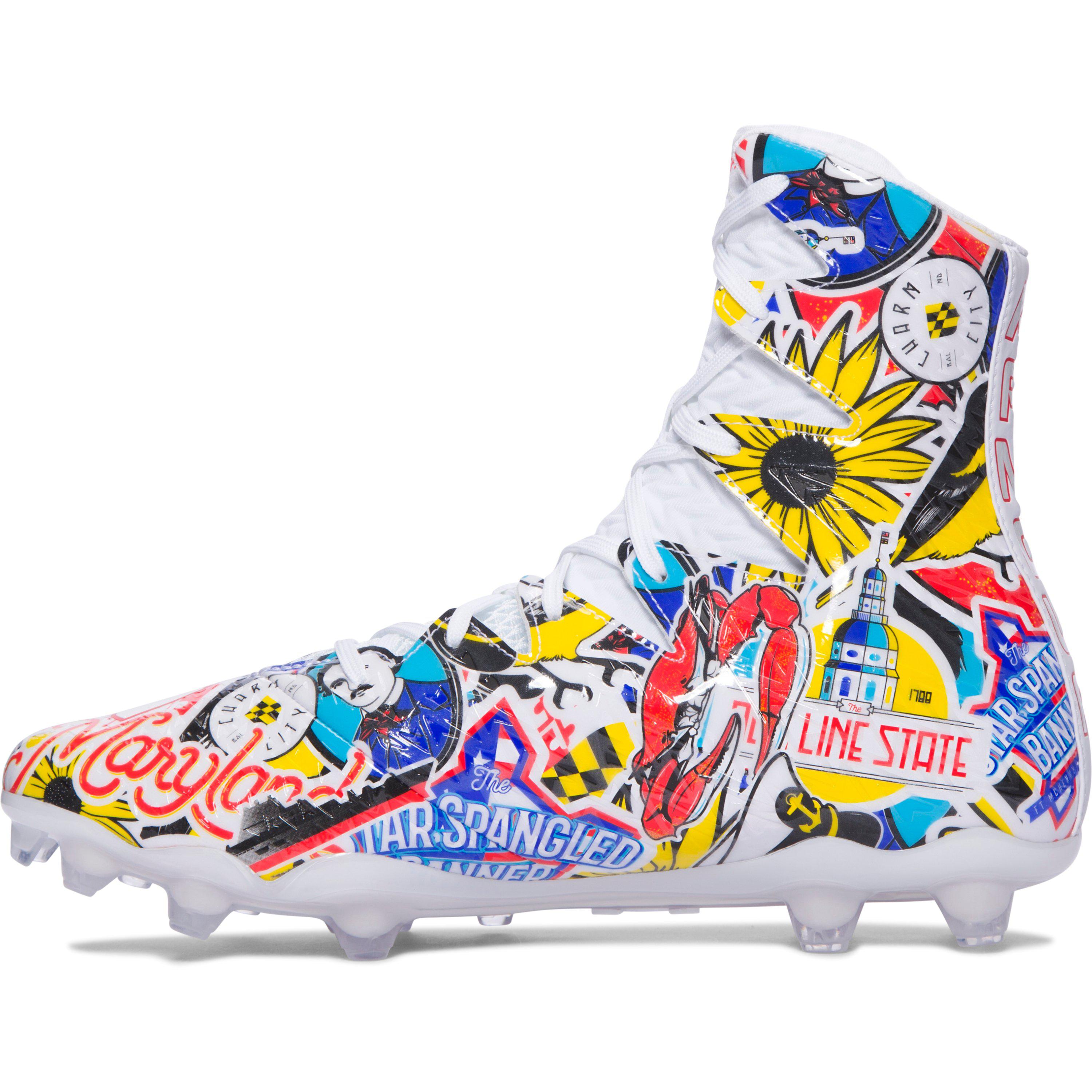 Under Armour Men's Ua Highlight Mc – Limited Edition Football Cleats in  White for Men | Lyst
