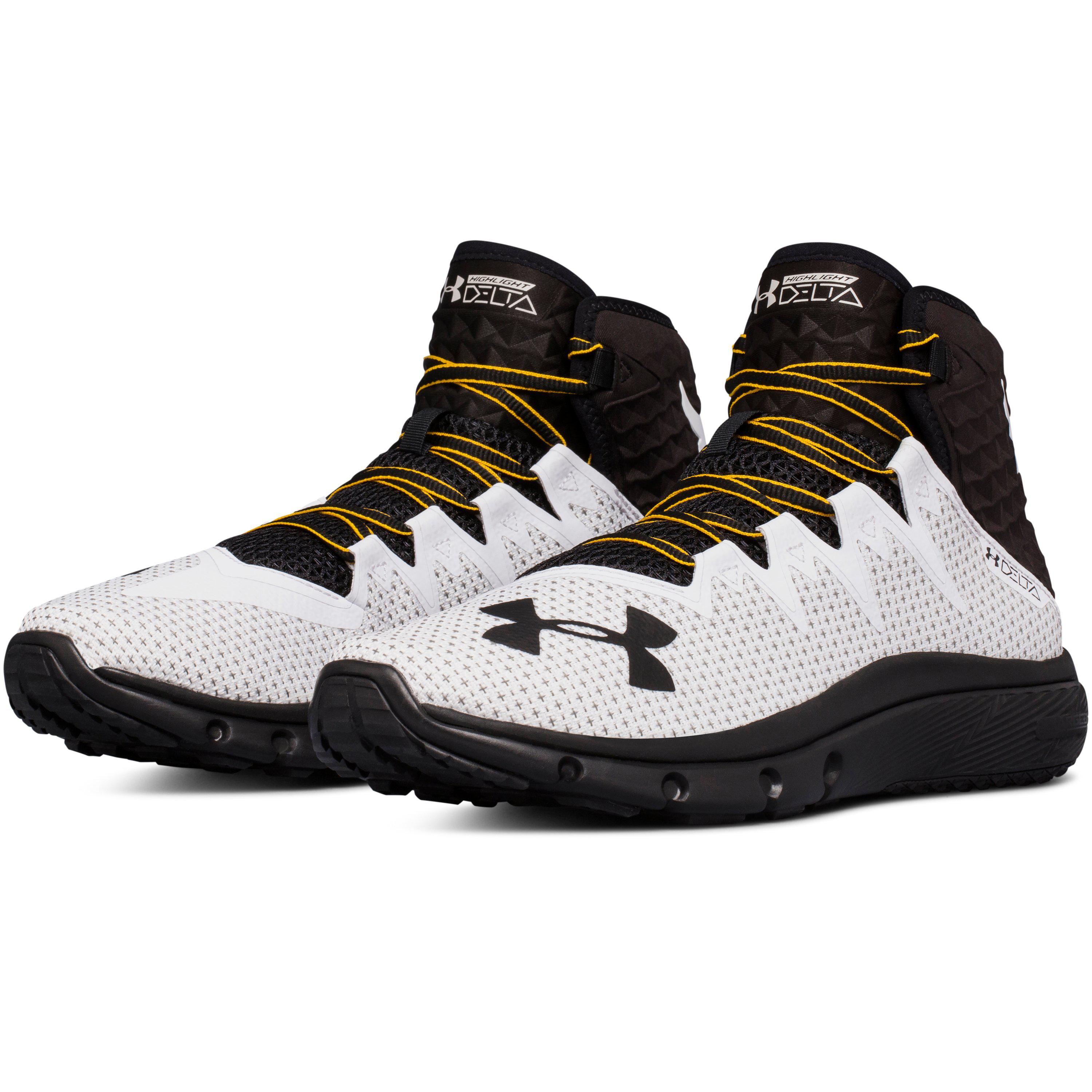 blanco como la nieve mediodía Duque Under Armour Men's Ua X Project Rock Delta Training Shoes in Black for Men  | Lyst