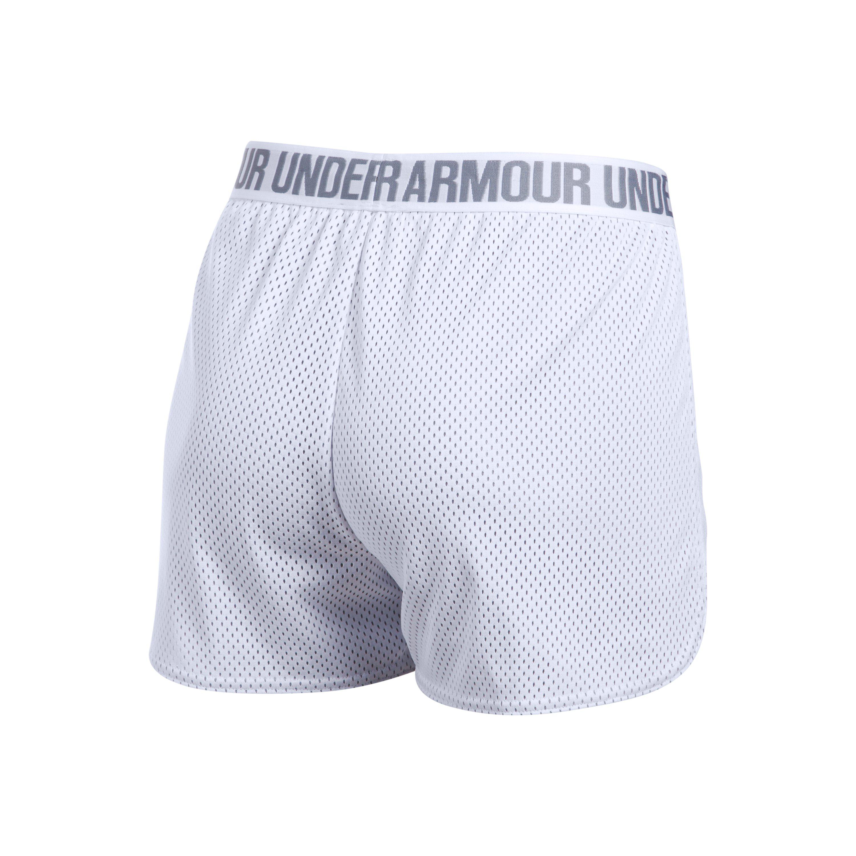 white under armour shorts mens