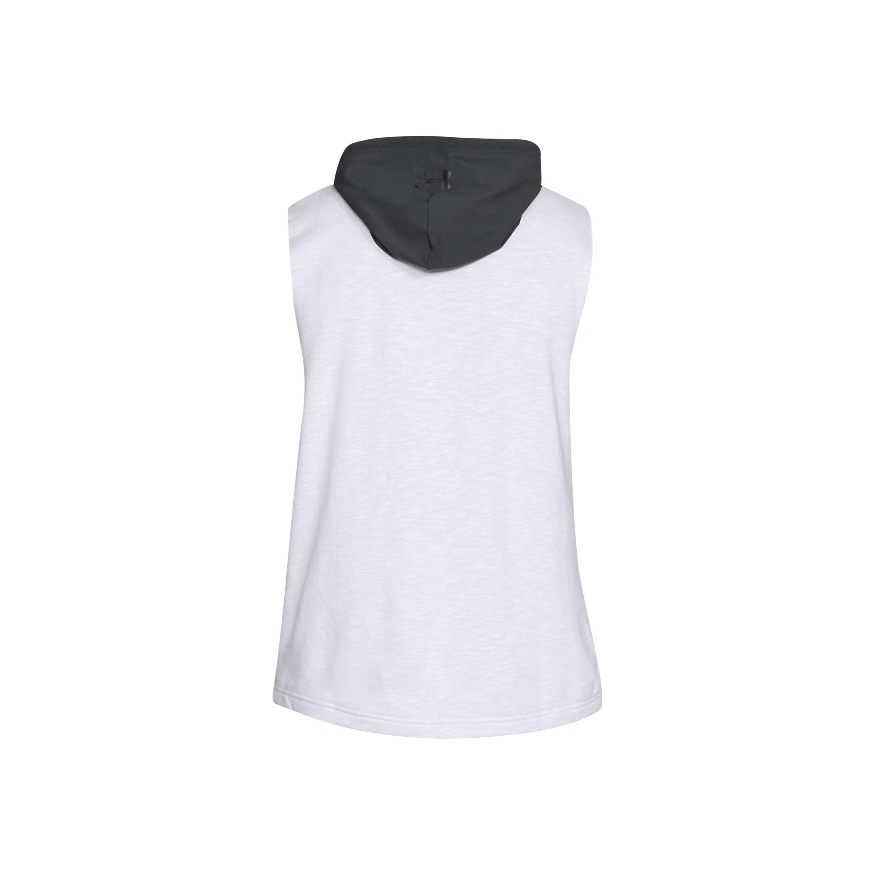 under armour sportstyle sleeveless hoodie