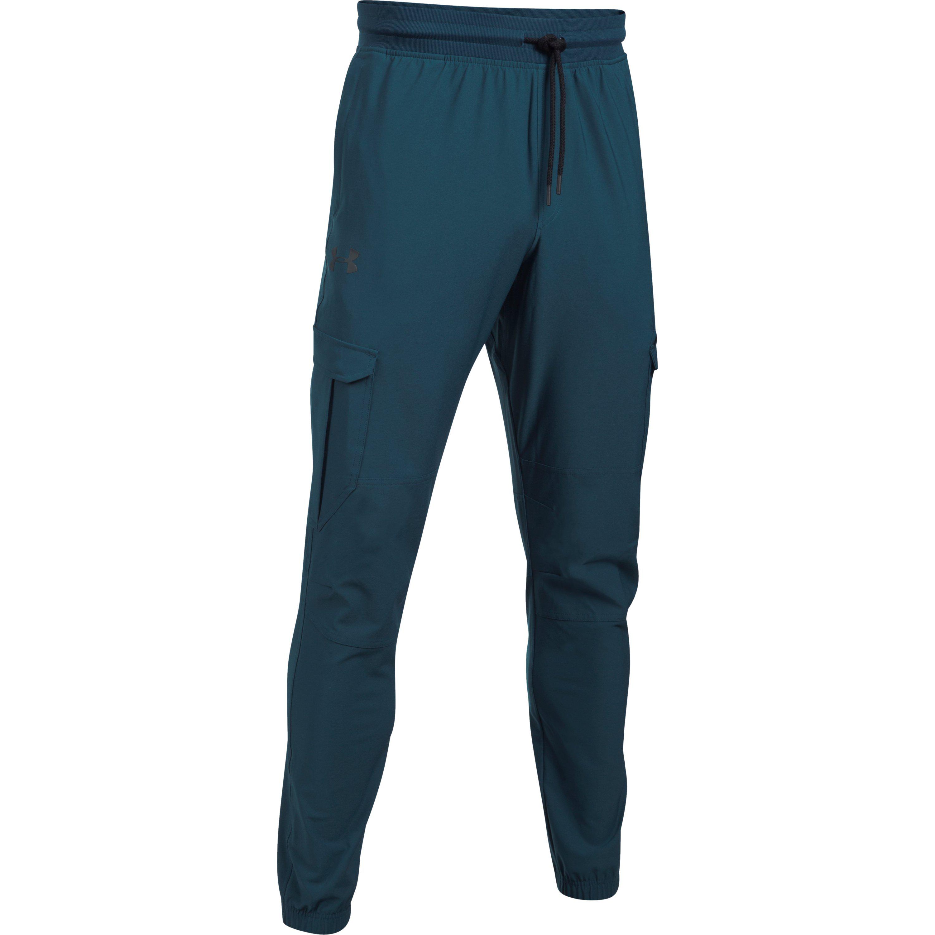 under armour wg woven cargo track pants