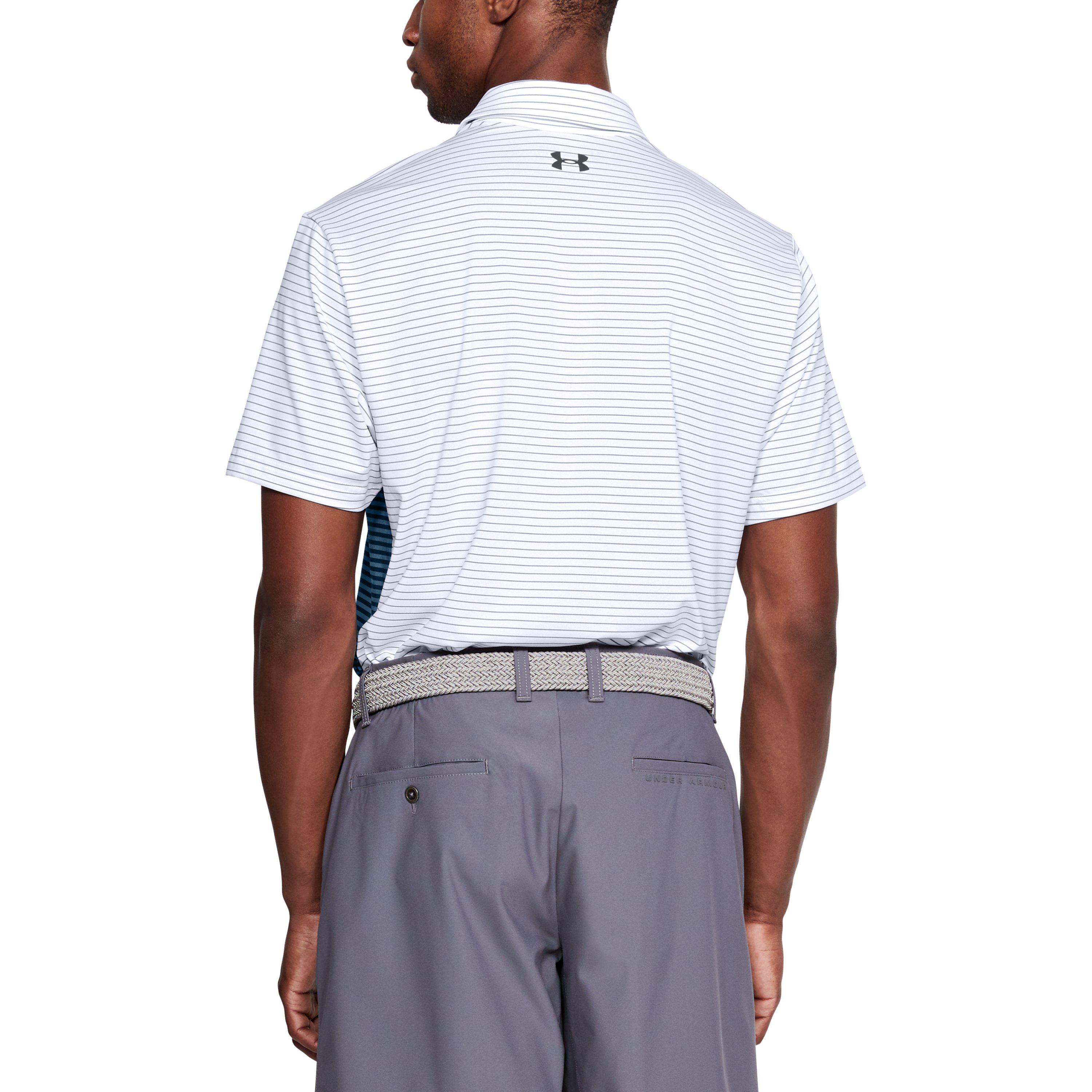 Under Armour Golf Playoff Polo In Navy 1253479124 in Blue for Men Lyst