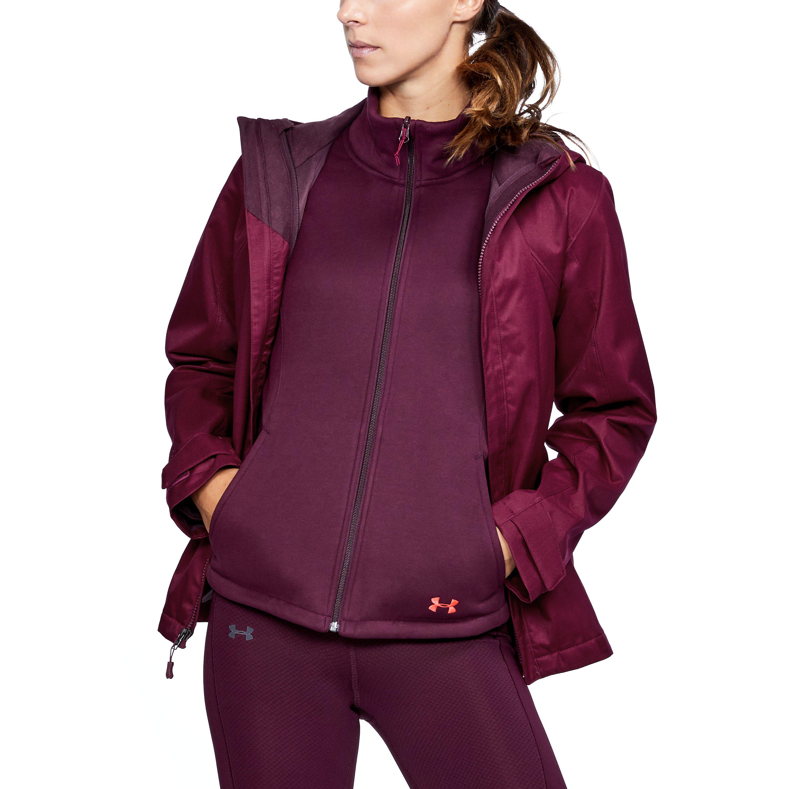 womens under armour 3 in 1 jacket