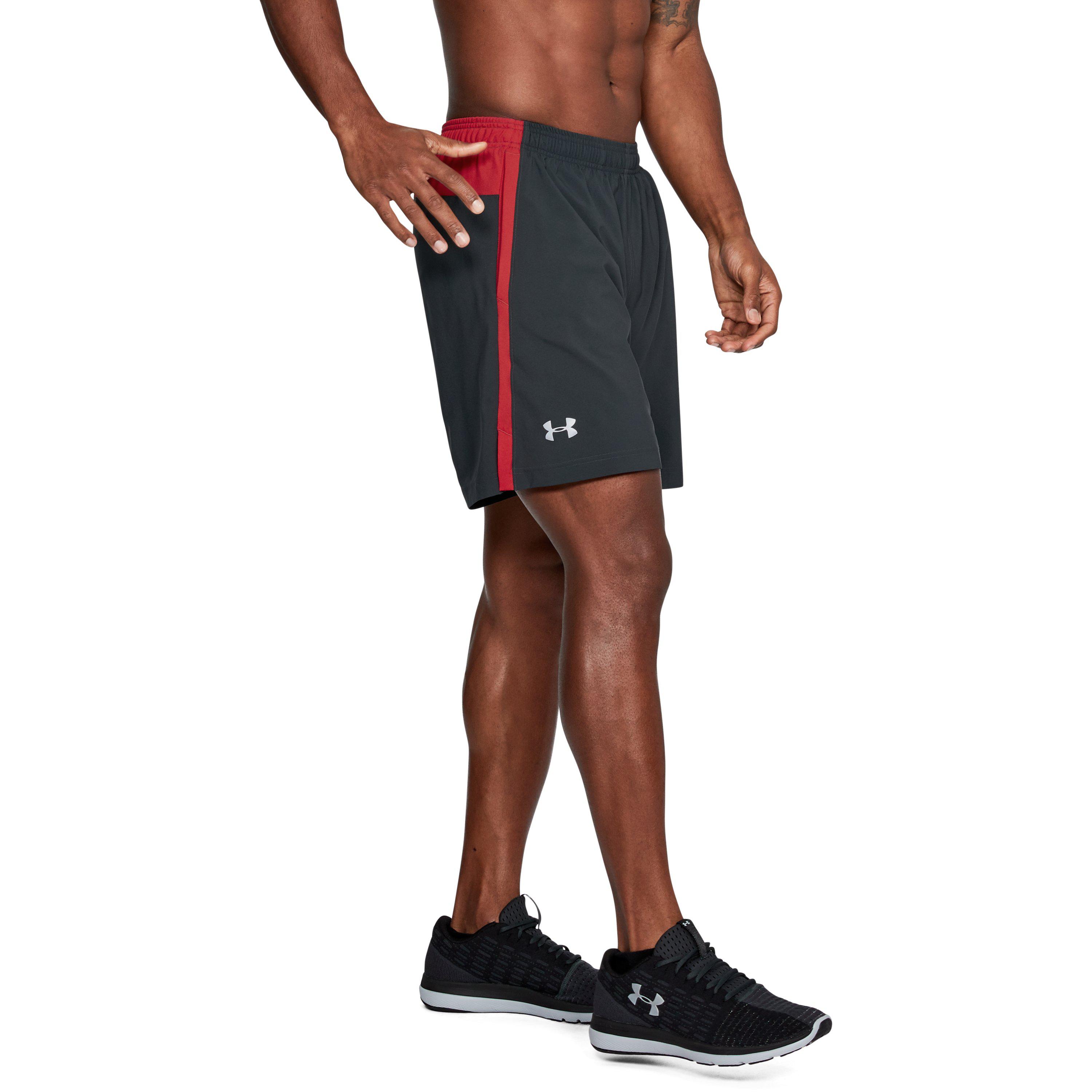under armour launch 2 in 1 shorts mens
