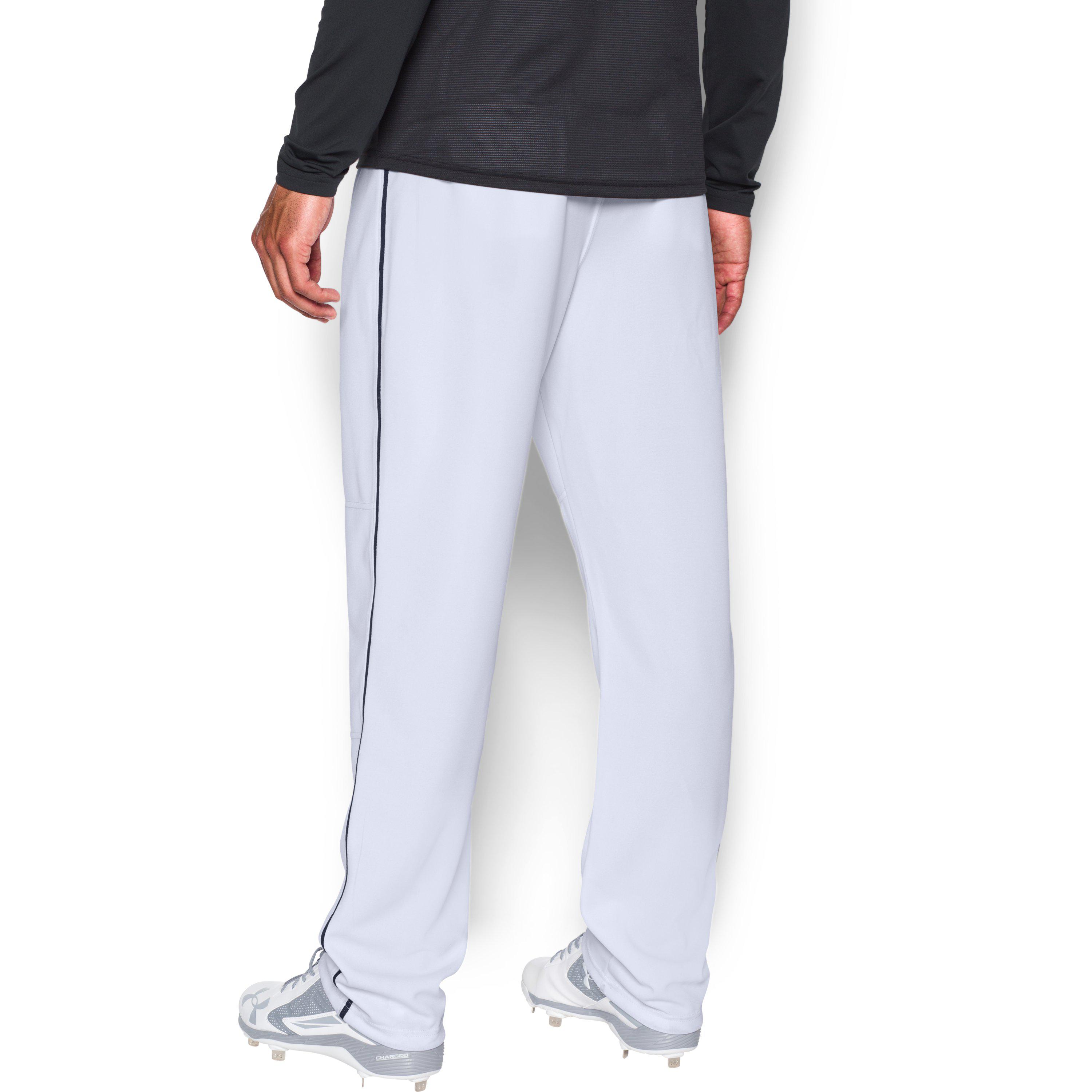 under armour baseball pants with black piping