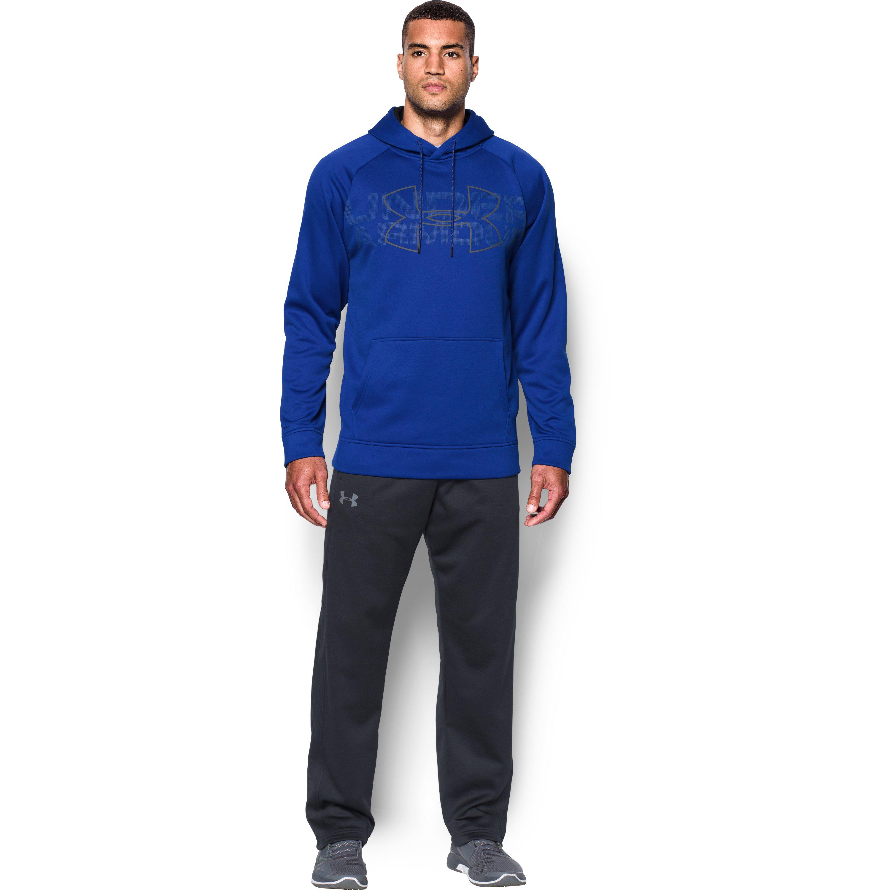 under armour men's storm armour fleece graphic hoodie