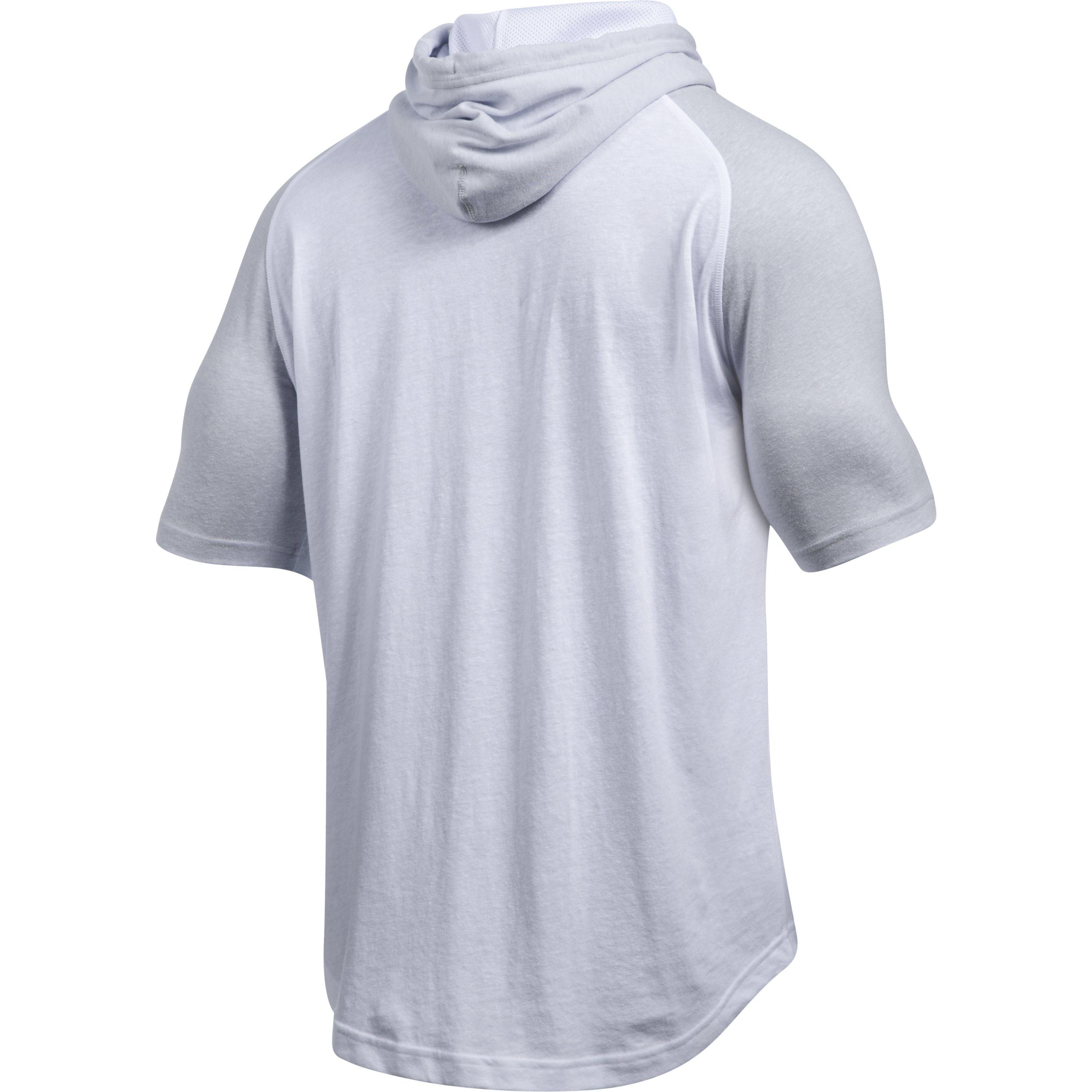 men's ua sportstyle short sleeve hoodie