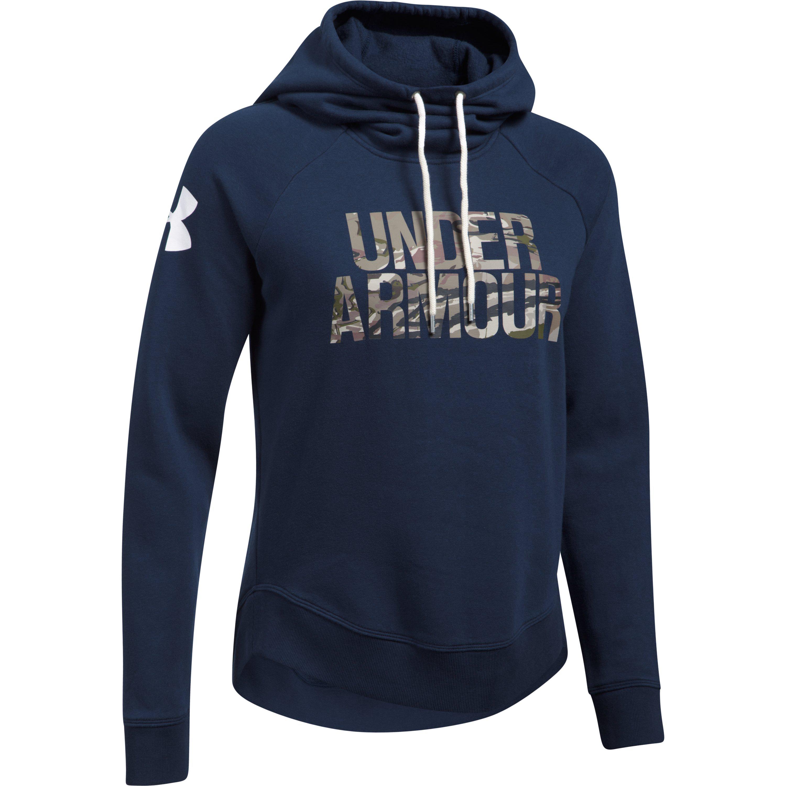 camo pink under armour hoodie