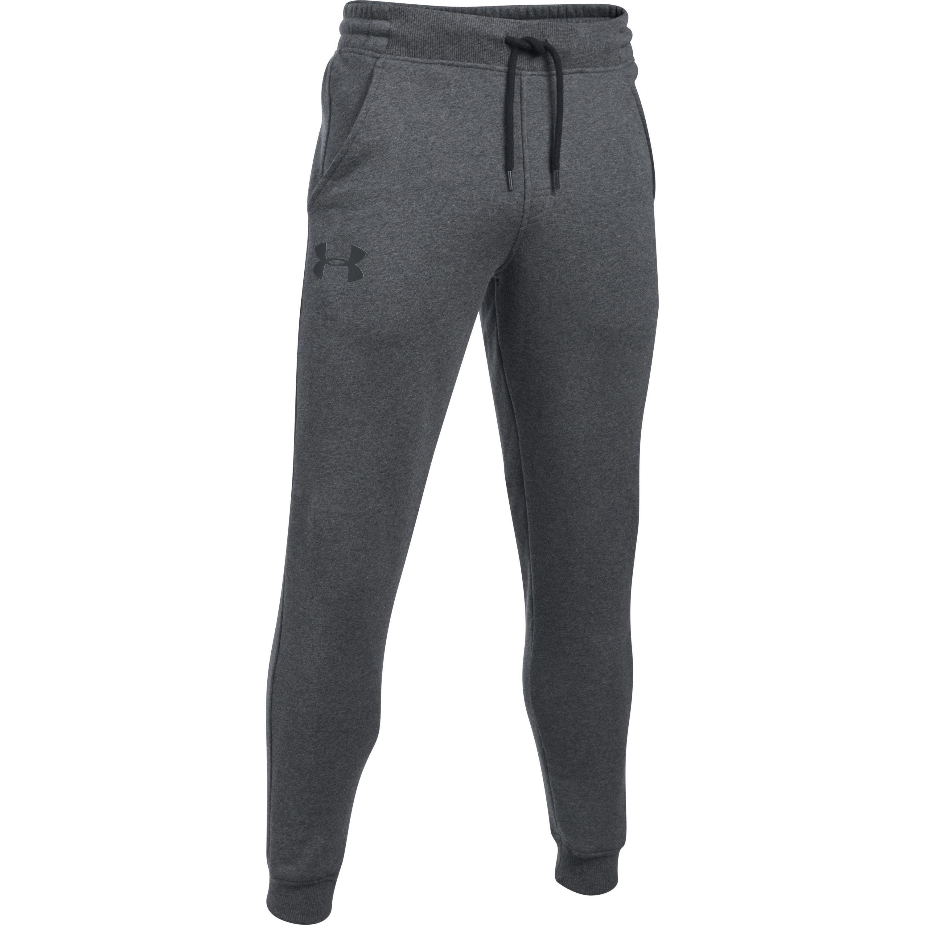 men's ua rival fleece fitted joggers