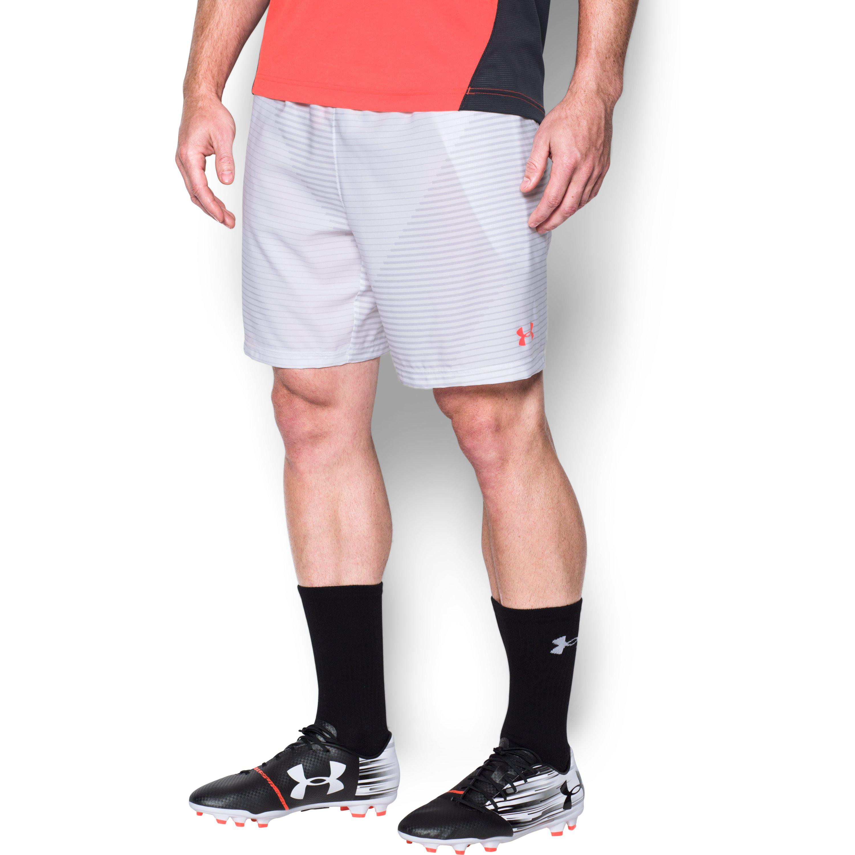 Under Armour Men's Ua Challenger Woven Shorts in White for Men Lyst