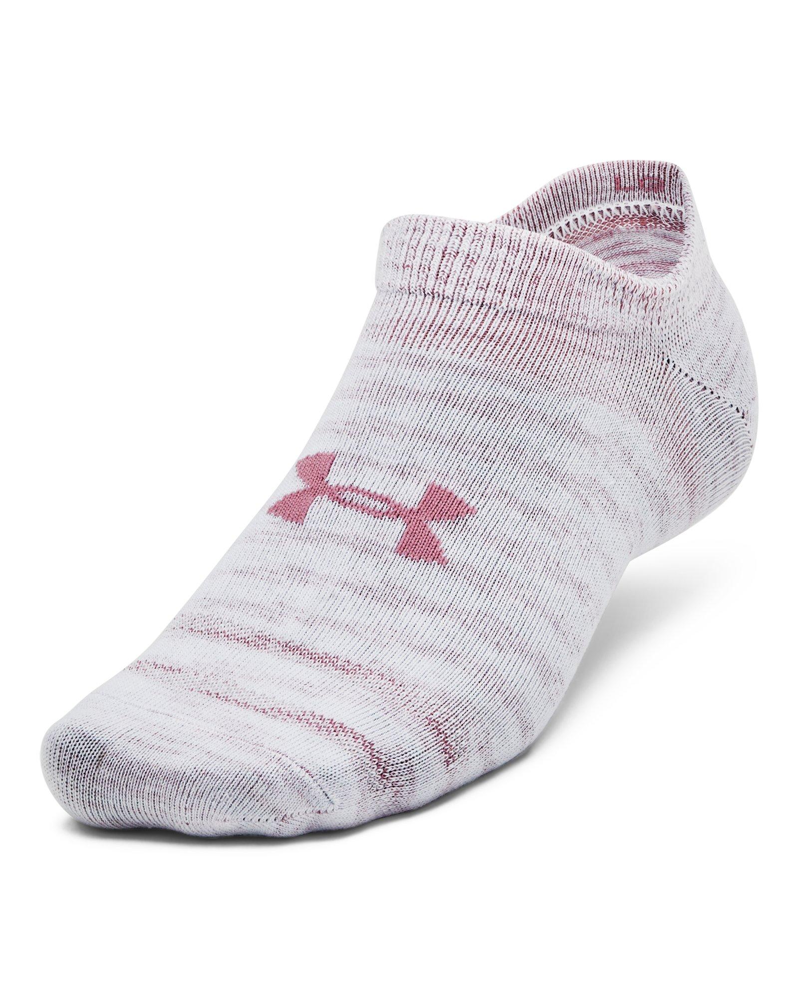 Under Armour Essential 3 pack No show Socks in Grey Lyst UK
