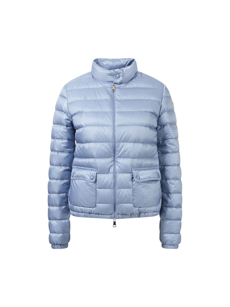 Moncler Leichte Daunenjacke 'Lans' Hellblau in Blau | Lyst DE