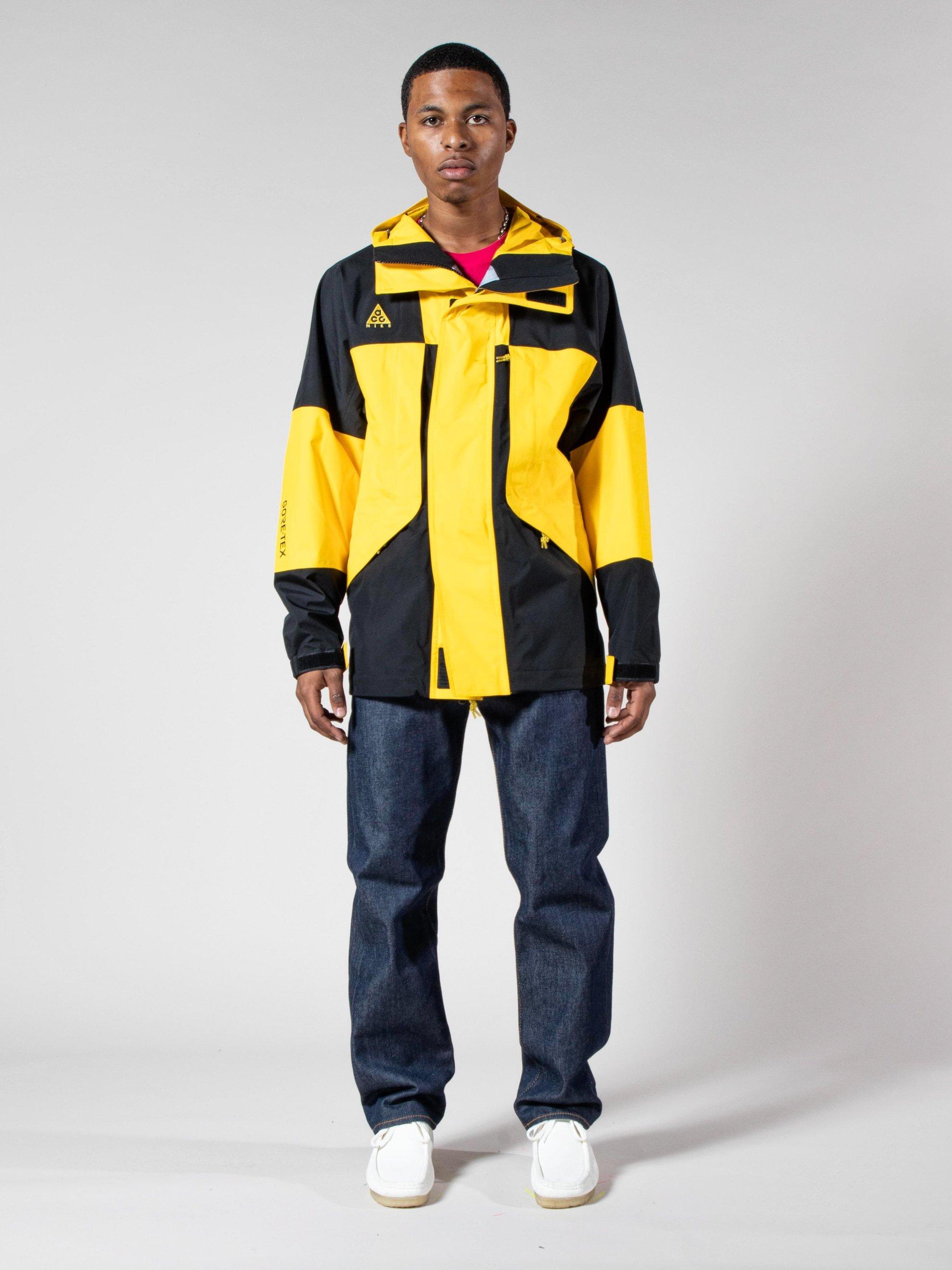 Nike Wool Acg Gore-tex Men's Jacket in Yellow for Men - Save 61% - Lyst