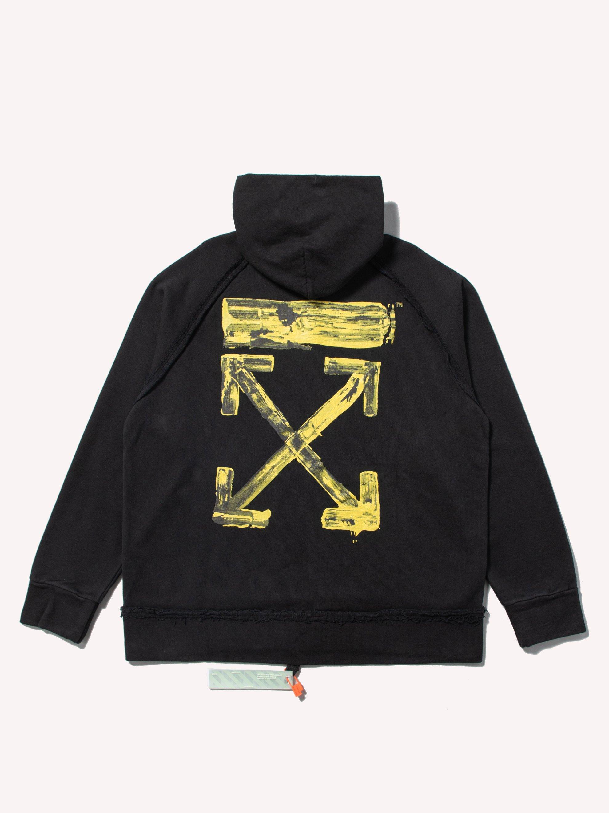 Off White C O Virgil Abloh Synthetic Acrylic Arrows Incomp Hoodie