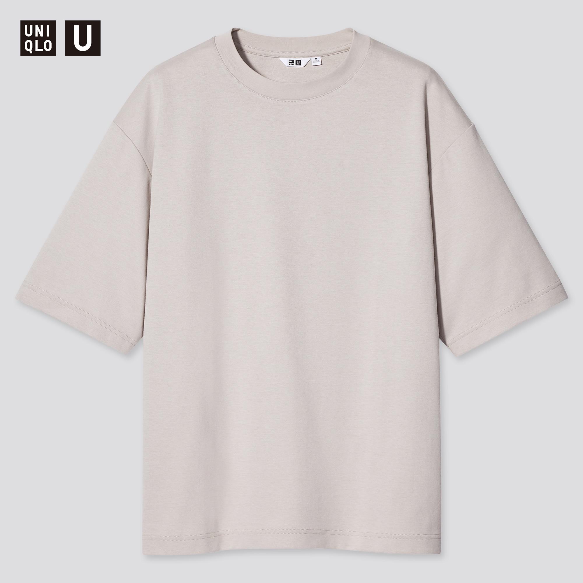 Uniqlo U AIRism Baumwoll Oversize T-Shirt mit Halbarm für Herren | Lyst DE