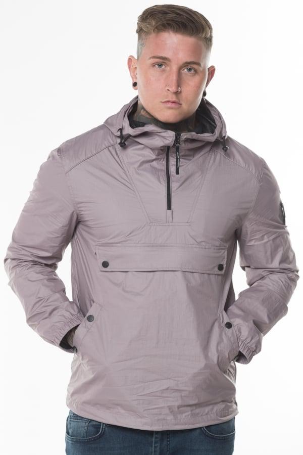 marshall artist micro ripstop half zip jacket