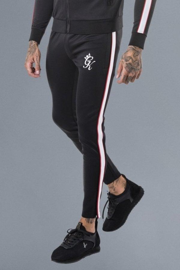 gym king black and red tracksuit
