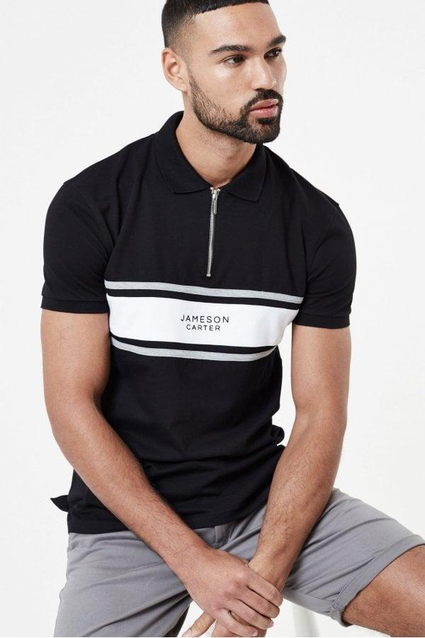 jameson carter zip polo