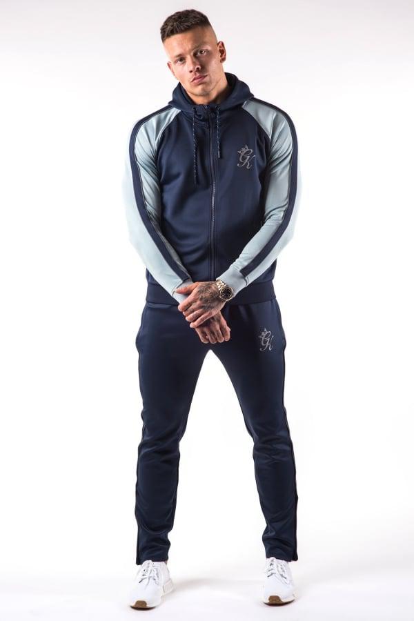 blue gym king tracksuit