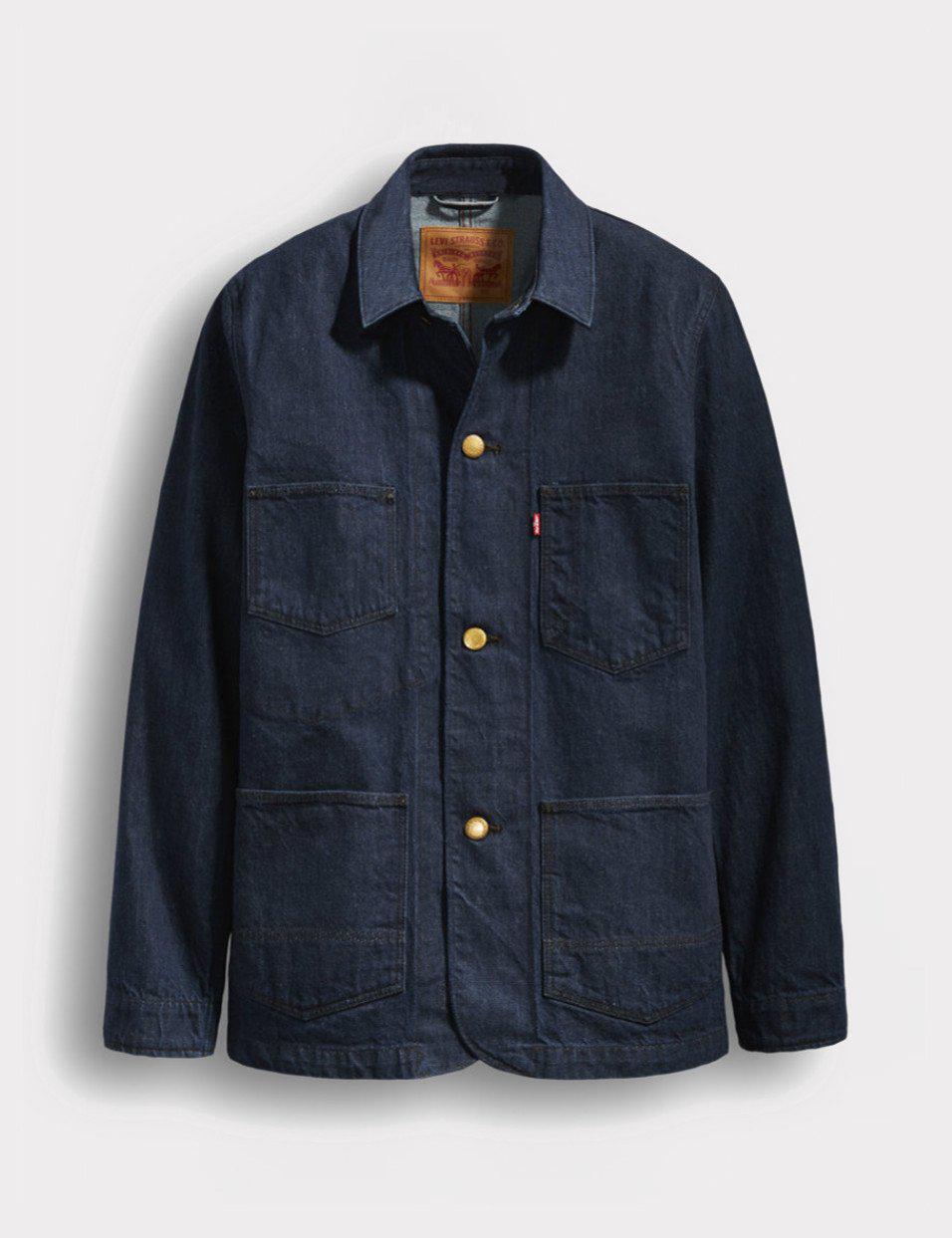 levis denim coat
