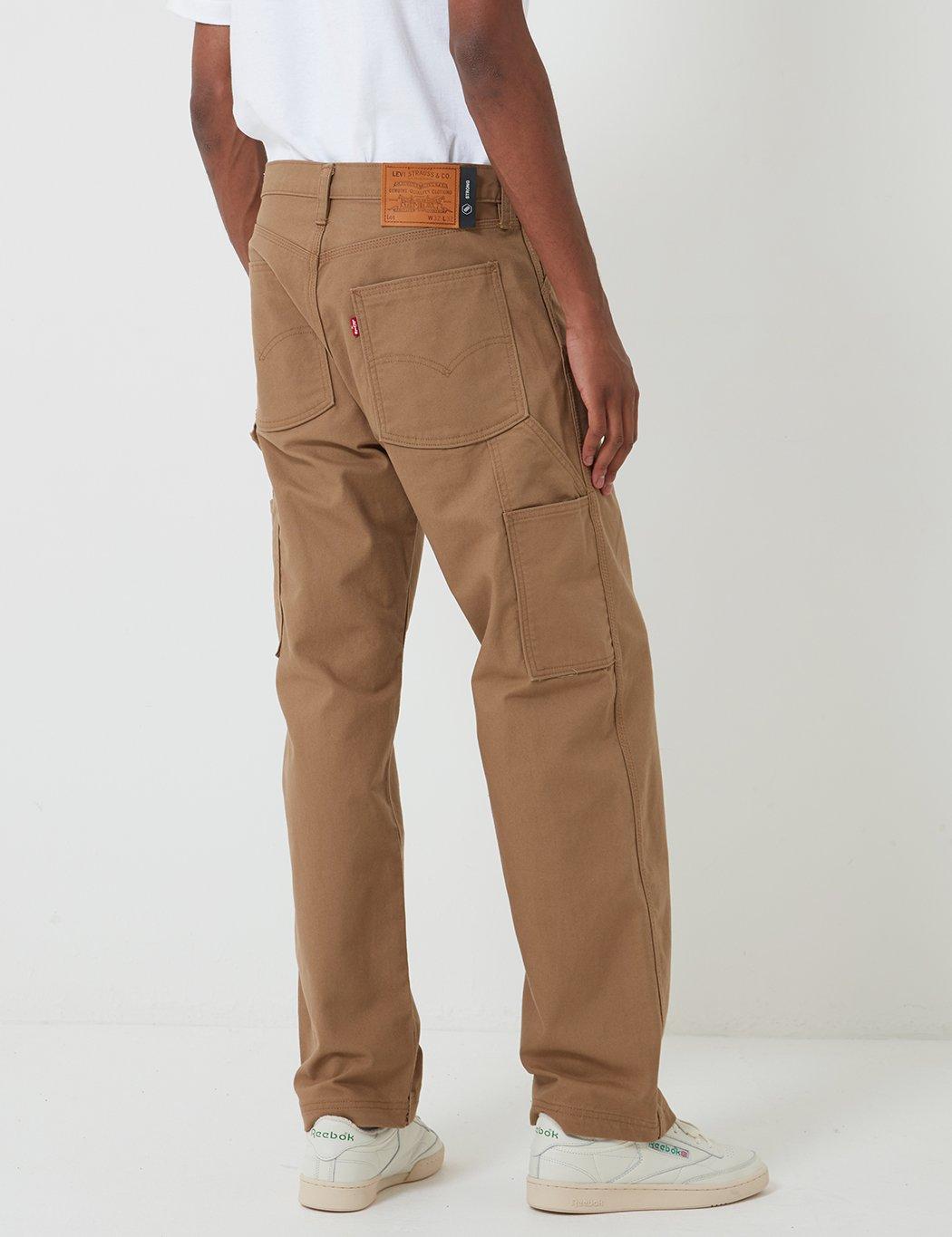 Levi's Skate Carpenter Pant (relaxed) - Ermine Canvas in Brown for Men |  Lyst