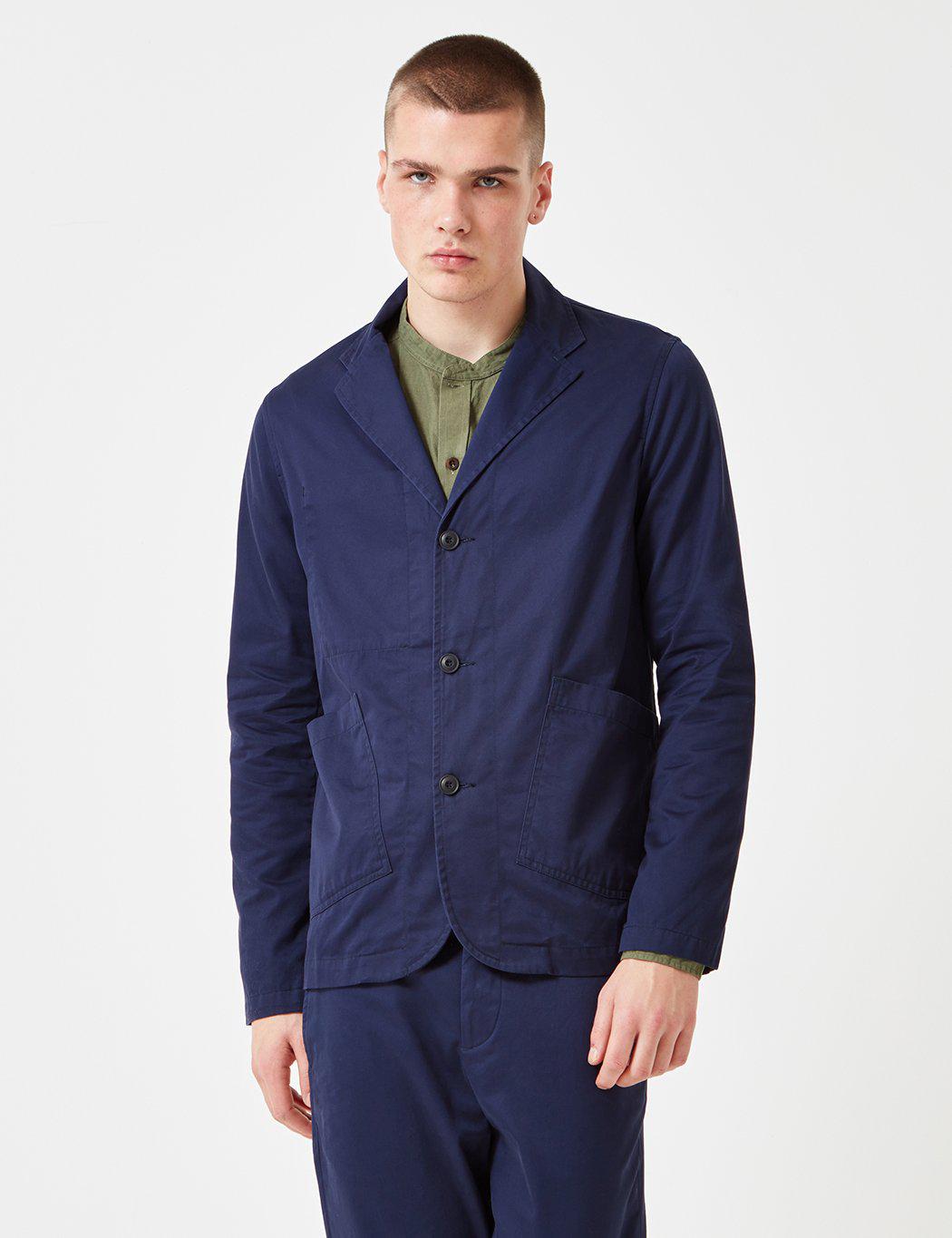 Albam Casual Blazer in Blue for Men Lyst UK