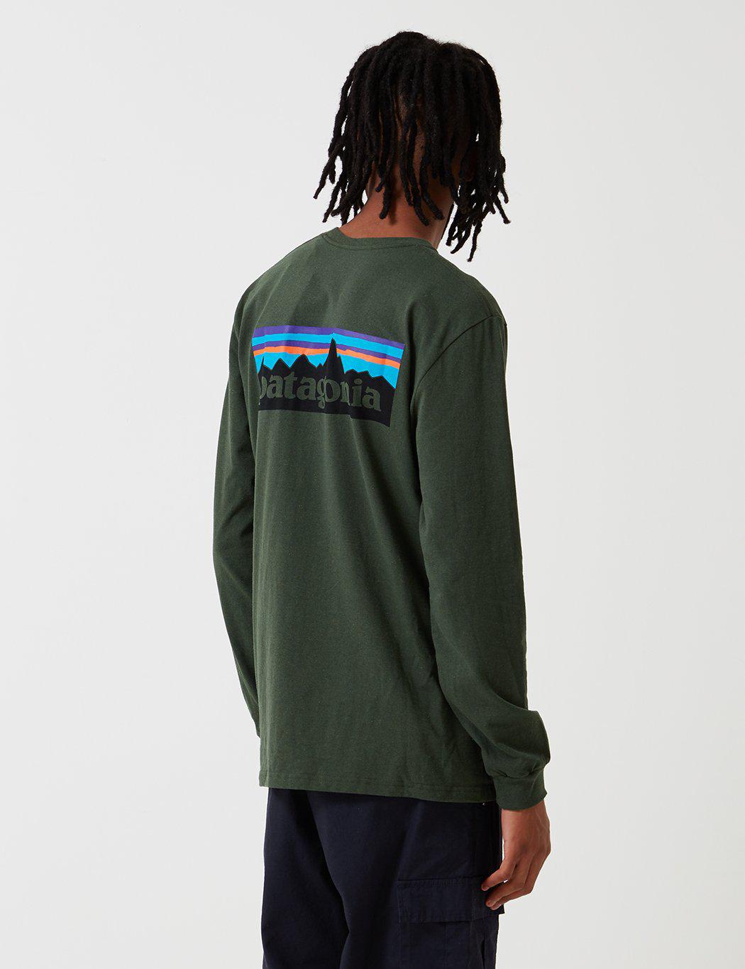 patagonia p6 long sleeve t shirt