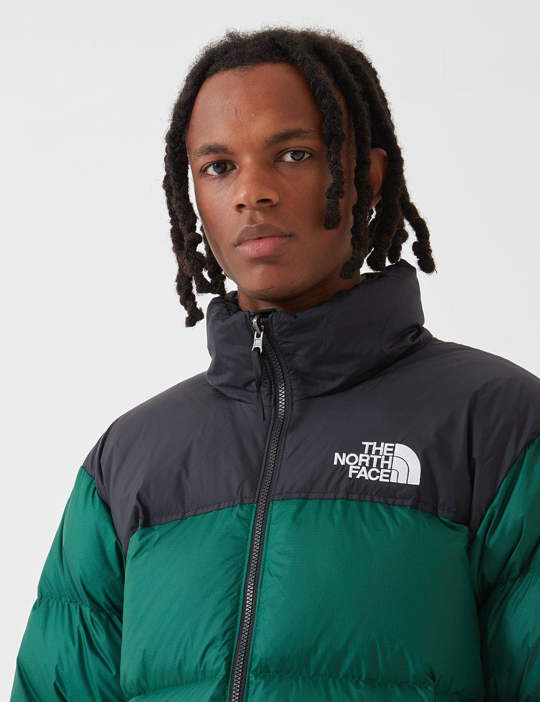 The North Face Synthetic 1996 Retro Nuptse Jacket In Night Green Green For Men Lyst Uk