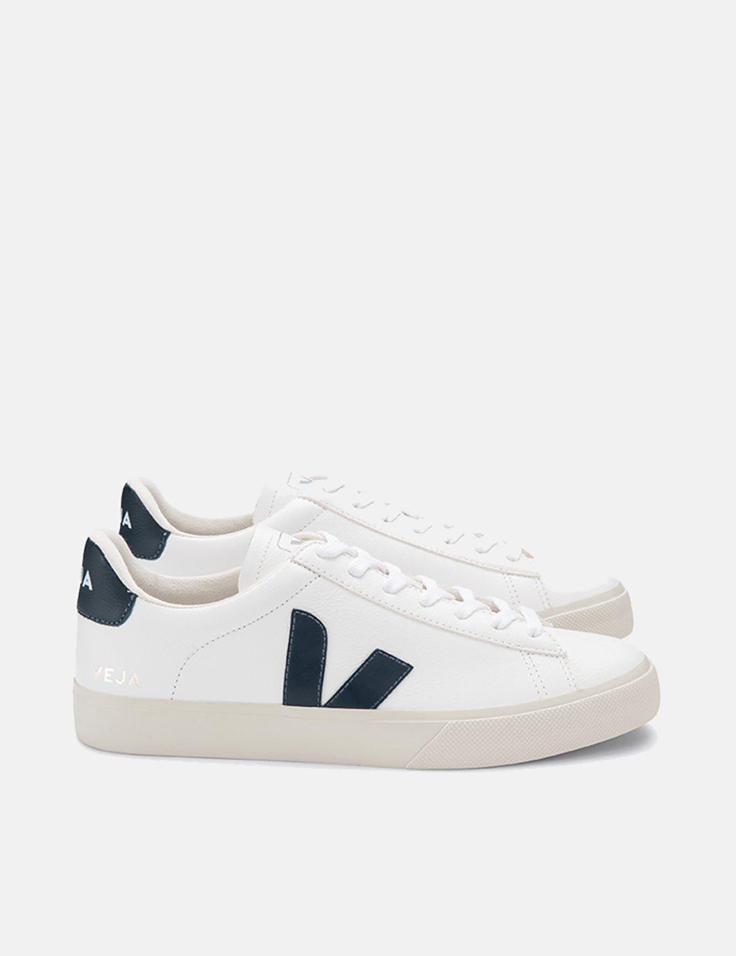 veja campo leather trainers