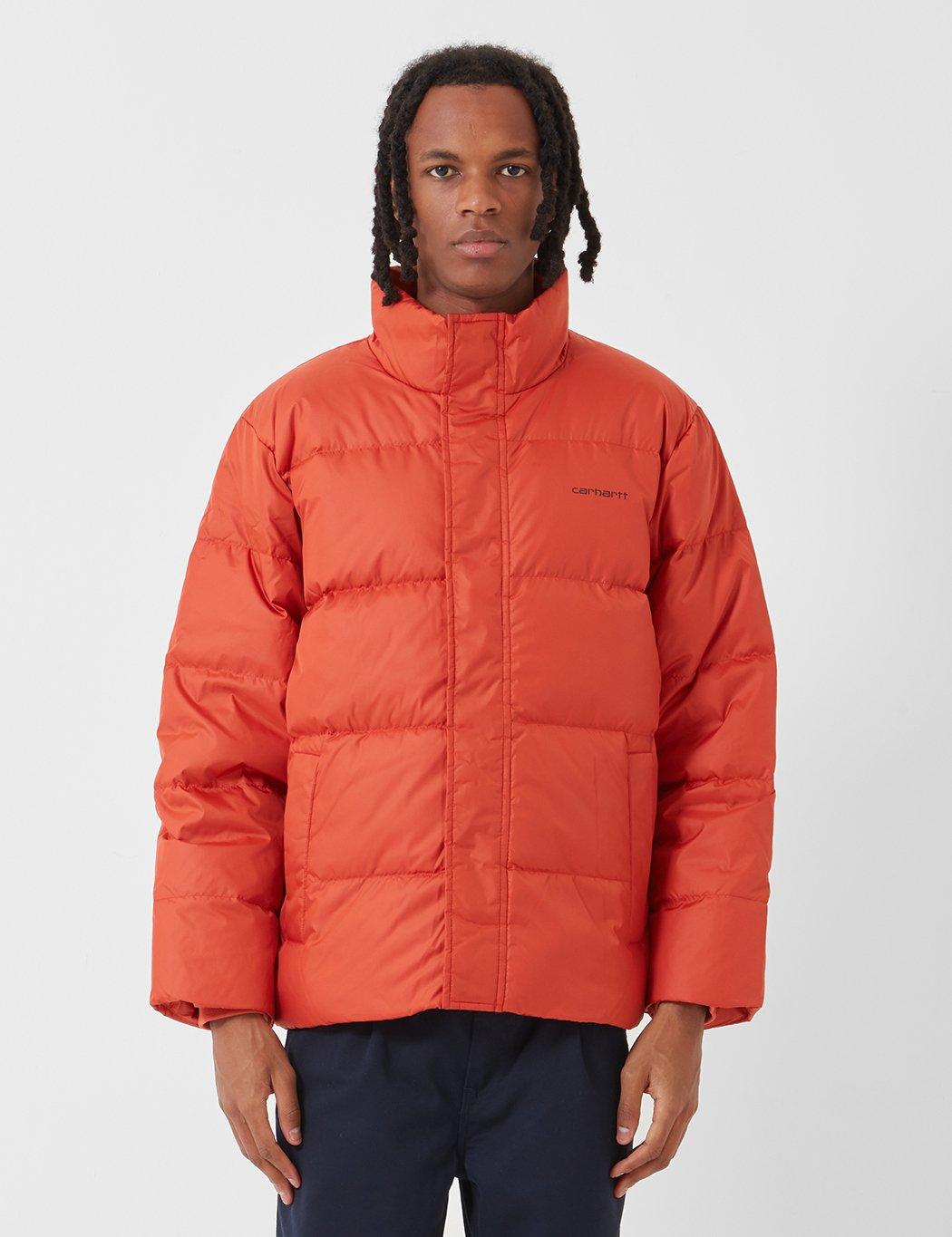 Carhartt Synthetic Wip Deming Jacket (down) in Orange for Men - Lyst