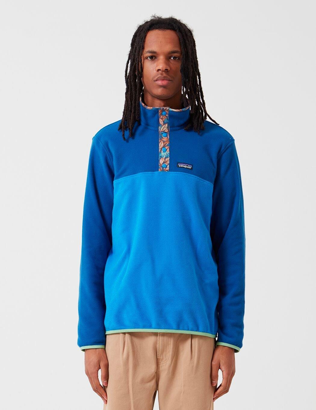Patagonia Micro D Snap-t Pullover - Bayou Blue for Men | Lyst