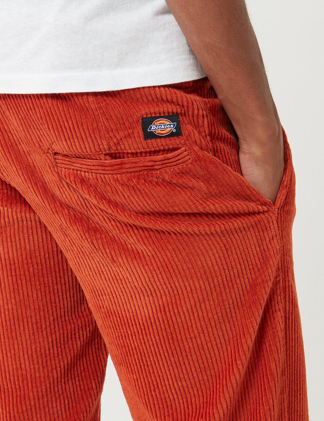 red cord pants