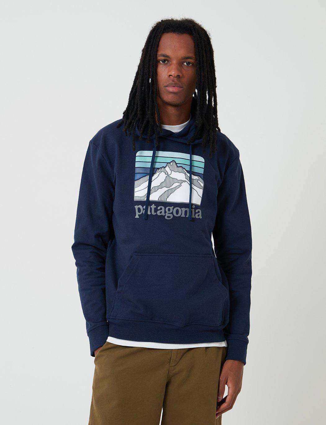 patagonia line logo ridge uprisal hoody