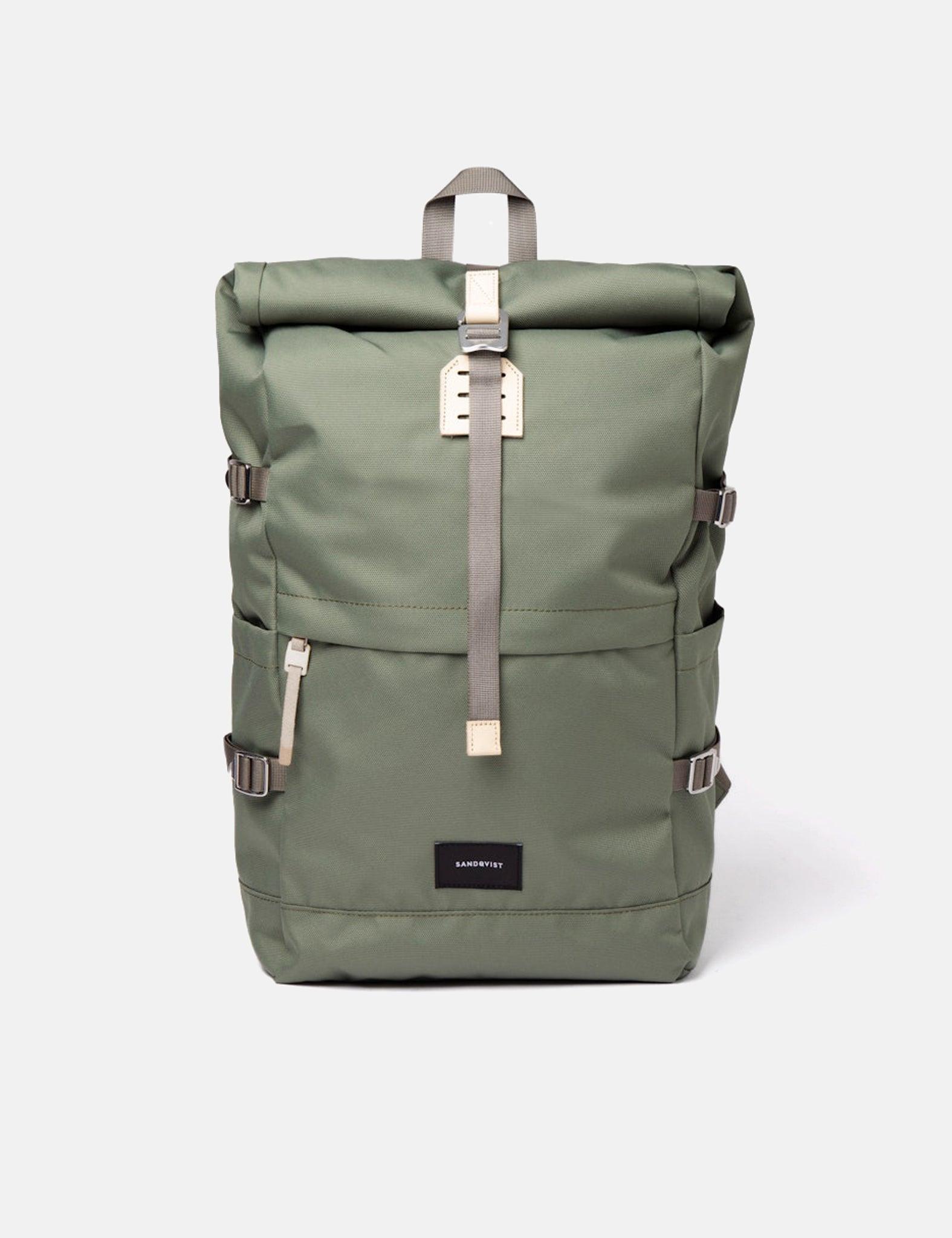 Sandqvist Bernt Backpack in Green for Men | Lyst