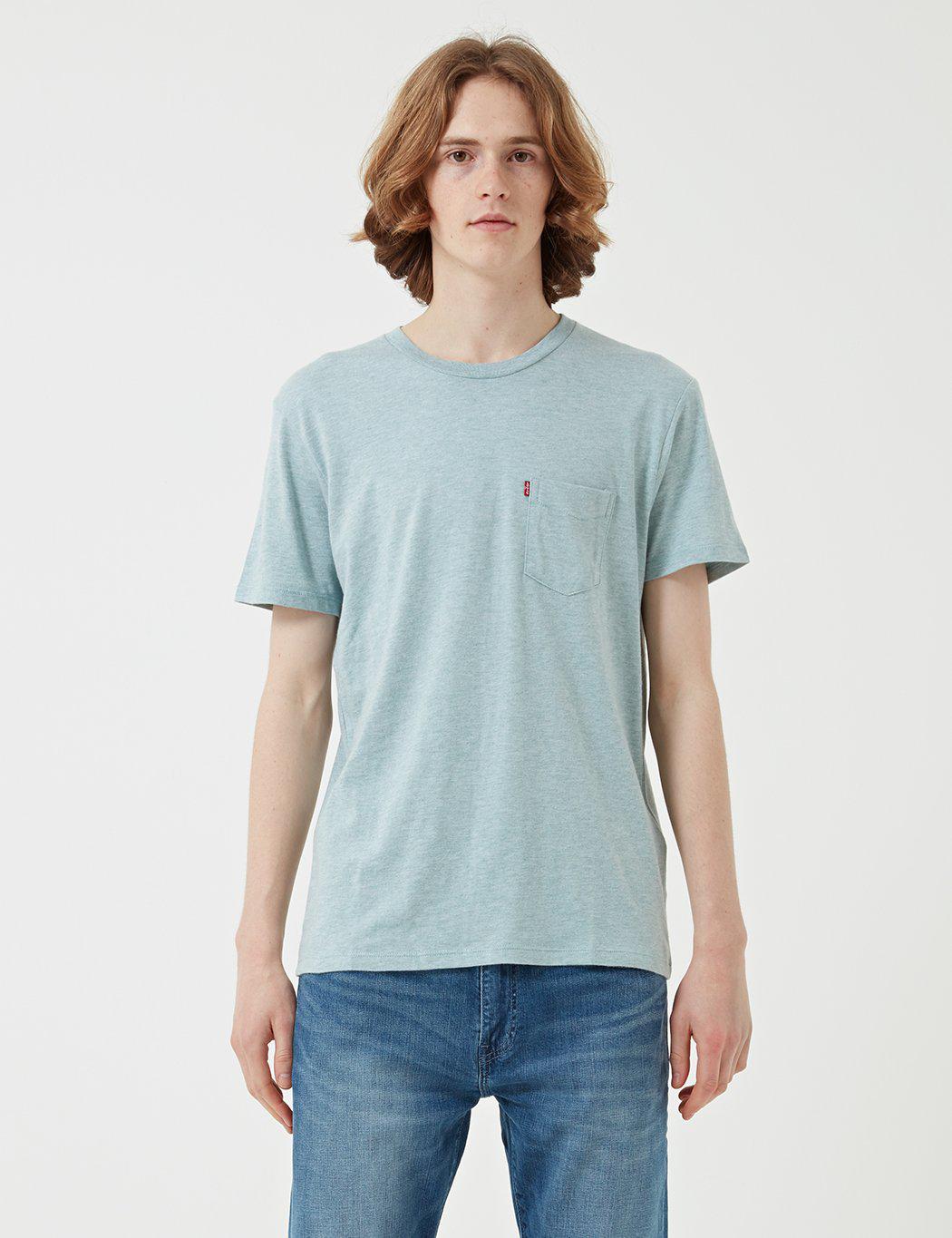 levis sunset pocket tee