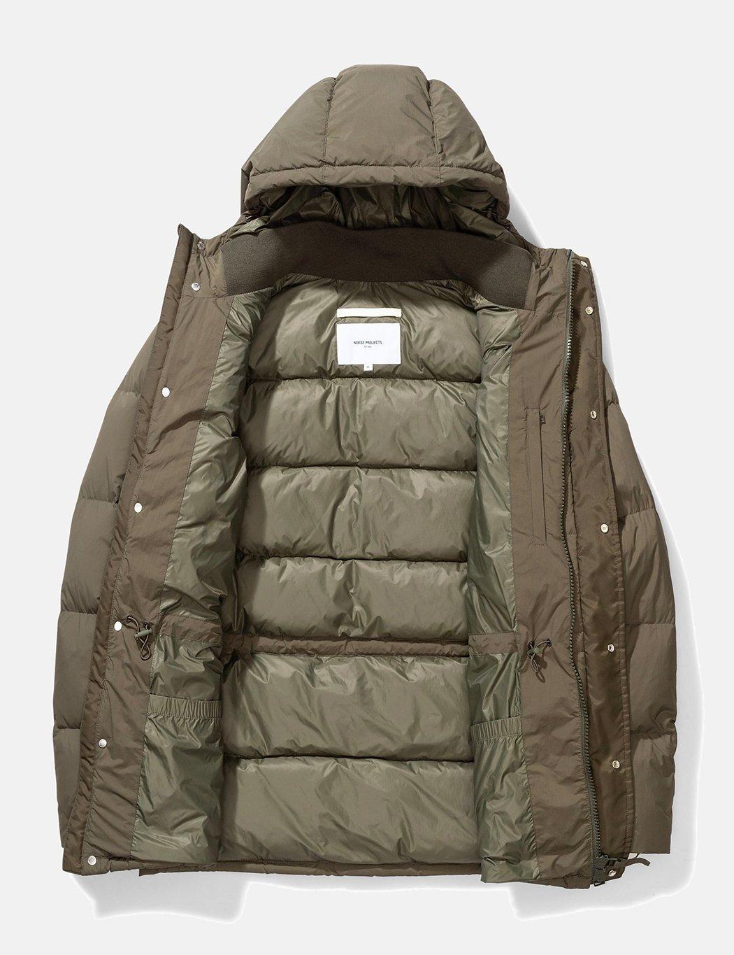 Norse Projects Synthetic Willum Down Puffa Jacket in Green for Men - Save  1% - Lyst