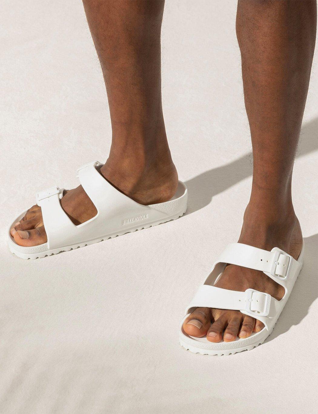 Birkenstock Arizona Eva Sandals in White for Men | Lyst UK