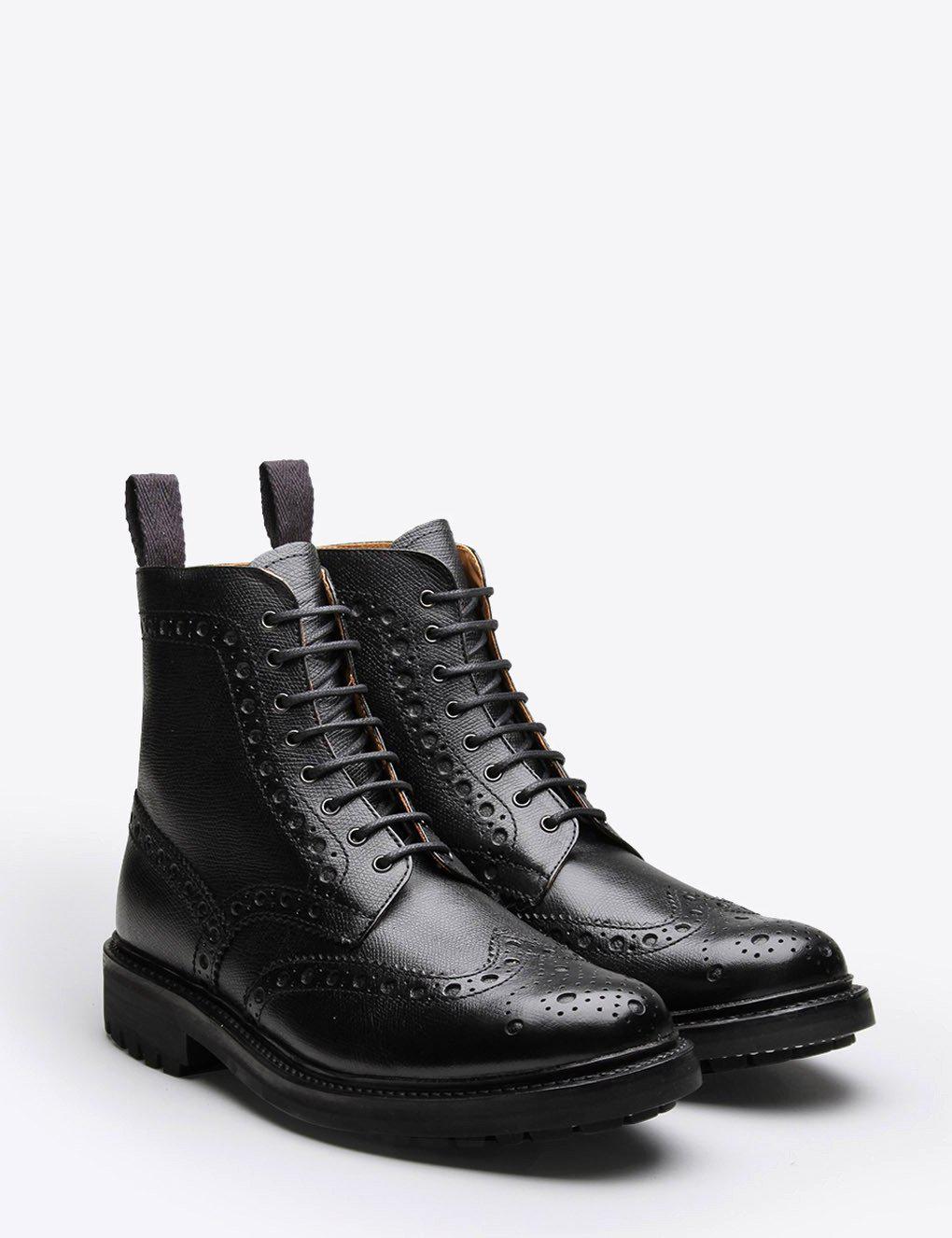 commando faux leather cropped boot