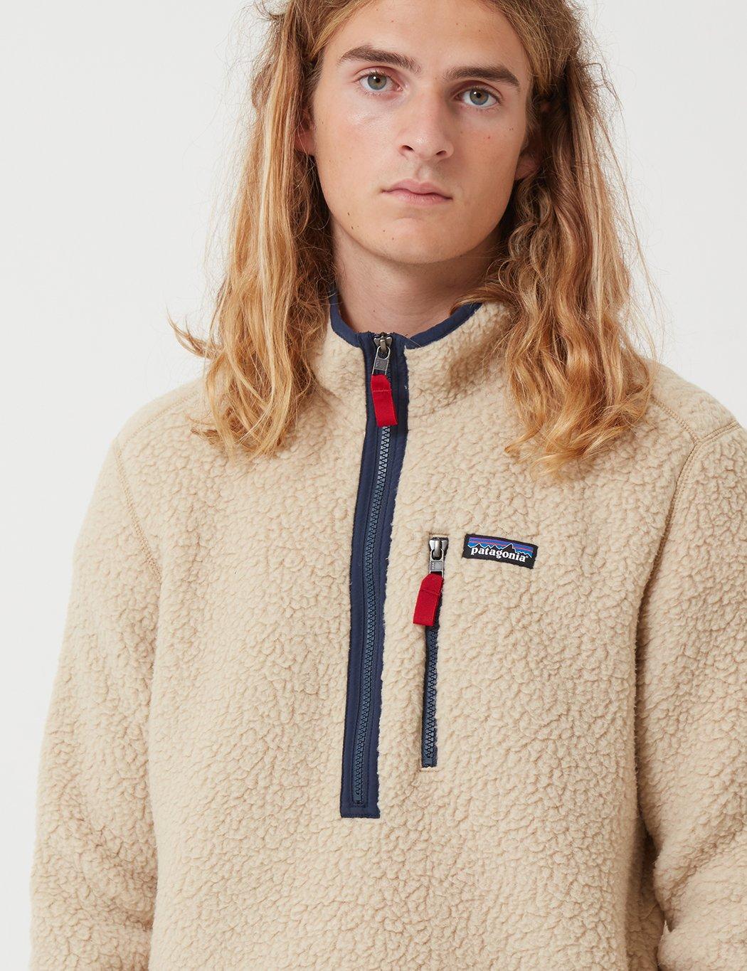 patagonia pile fleece pullover