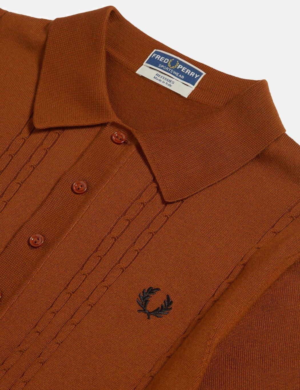 Fred Perry Cable Knit Polo Store, 51 