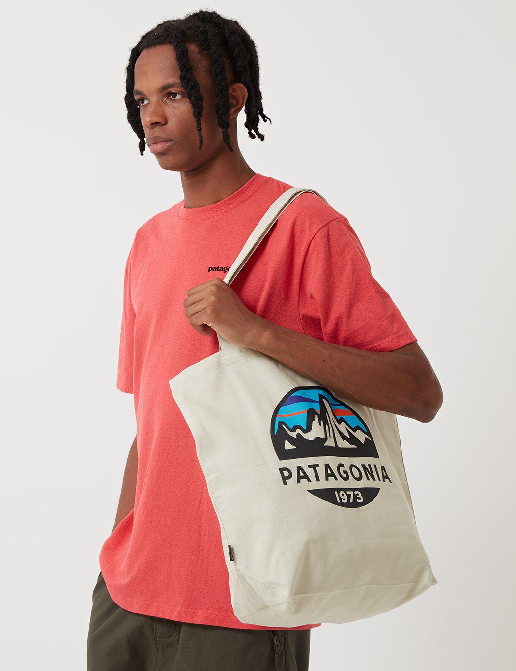 Patagonia Cotton Fitz Roy Scope Market Tote Bag for Men - Lyst