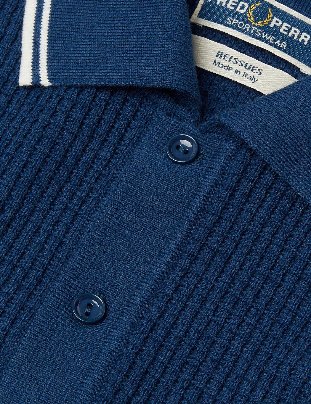 Fred Perry Textured Knitted Polo Shirt Britain, SAVE 38% - yourmaldives.com