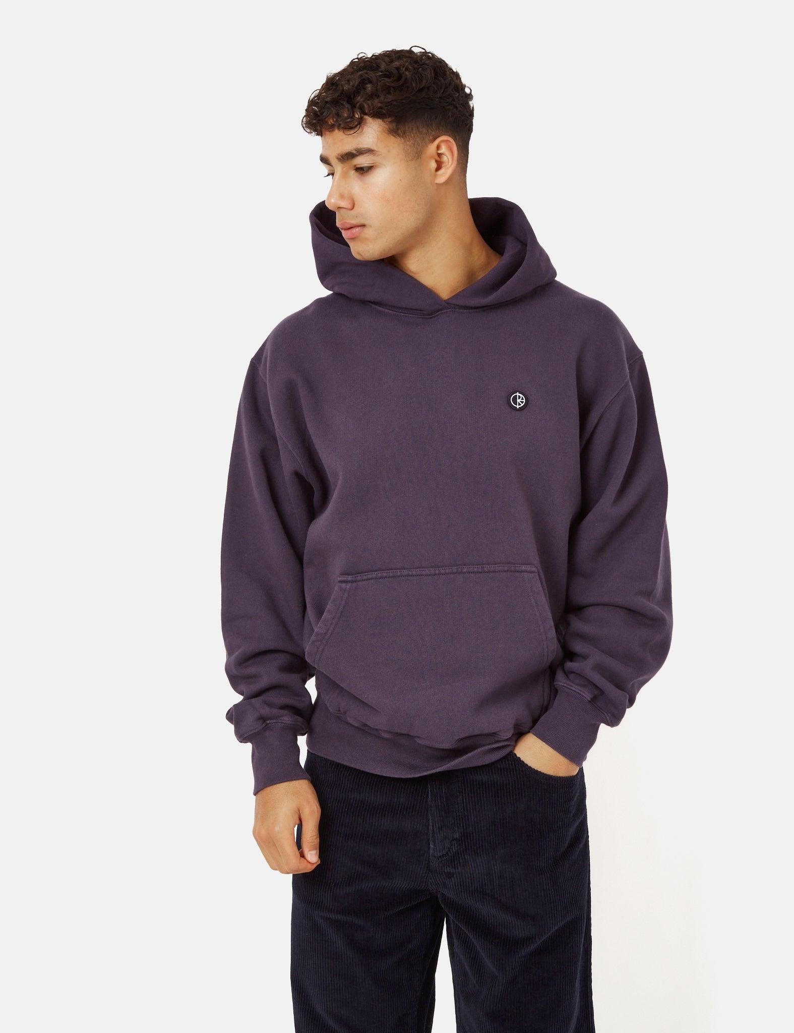 Polar Skate Co. Patch Hooded Sweatshirt in Purple for Men | Lyst