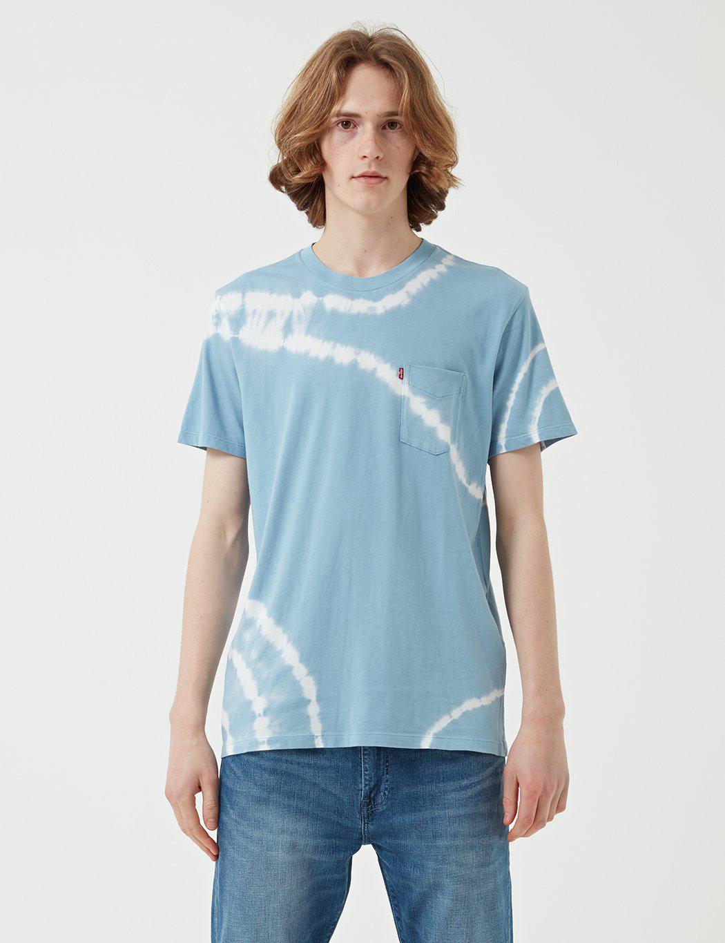 levis tie dye t shirt
